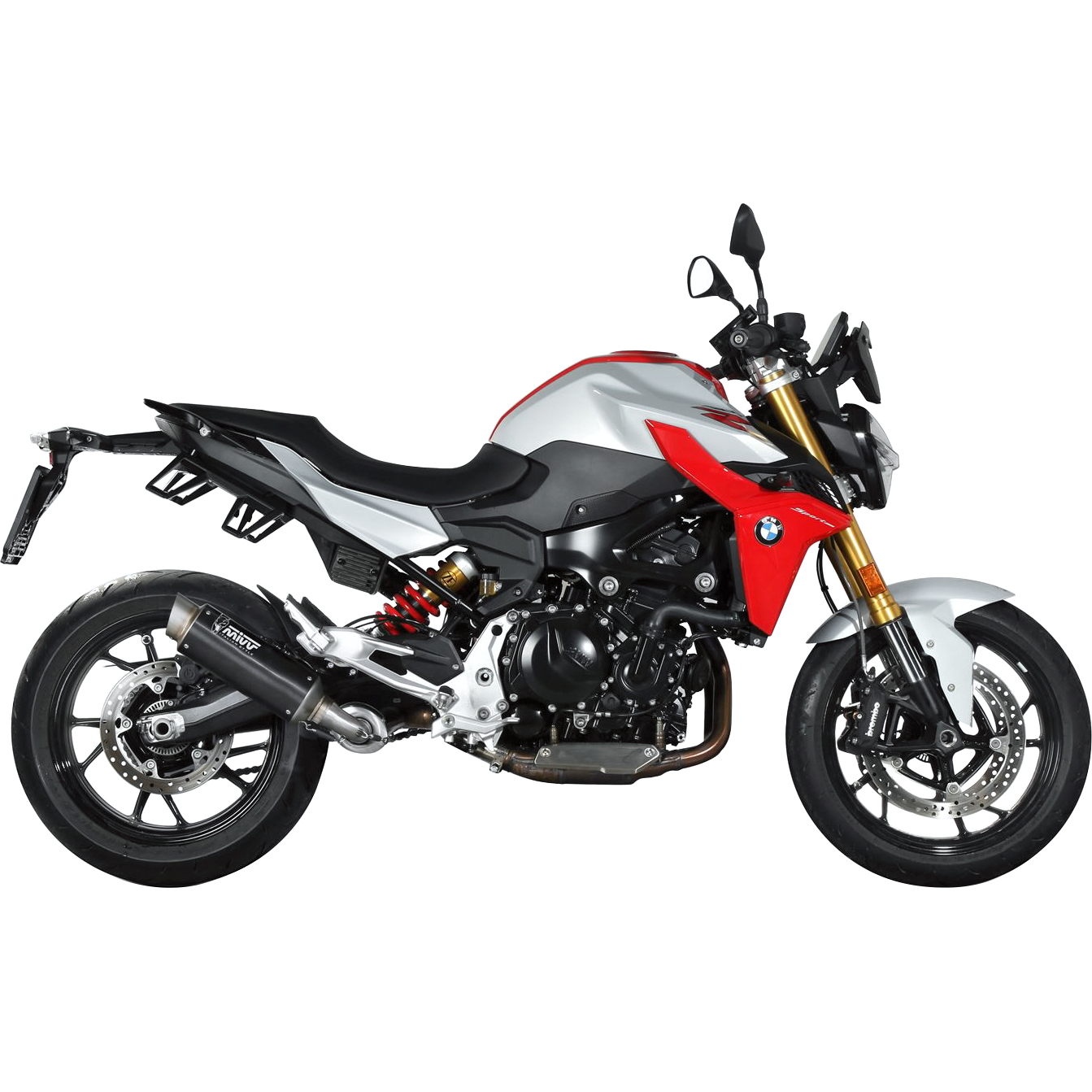MIVV-GP Pro Auspuff B.038.LXBP schwarz für BMW F 900 R-5734671000030232