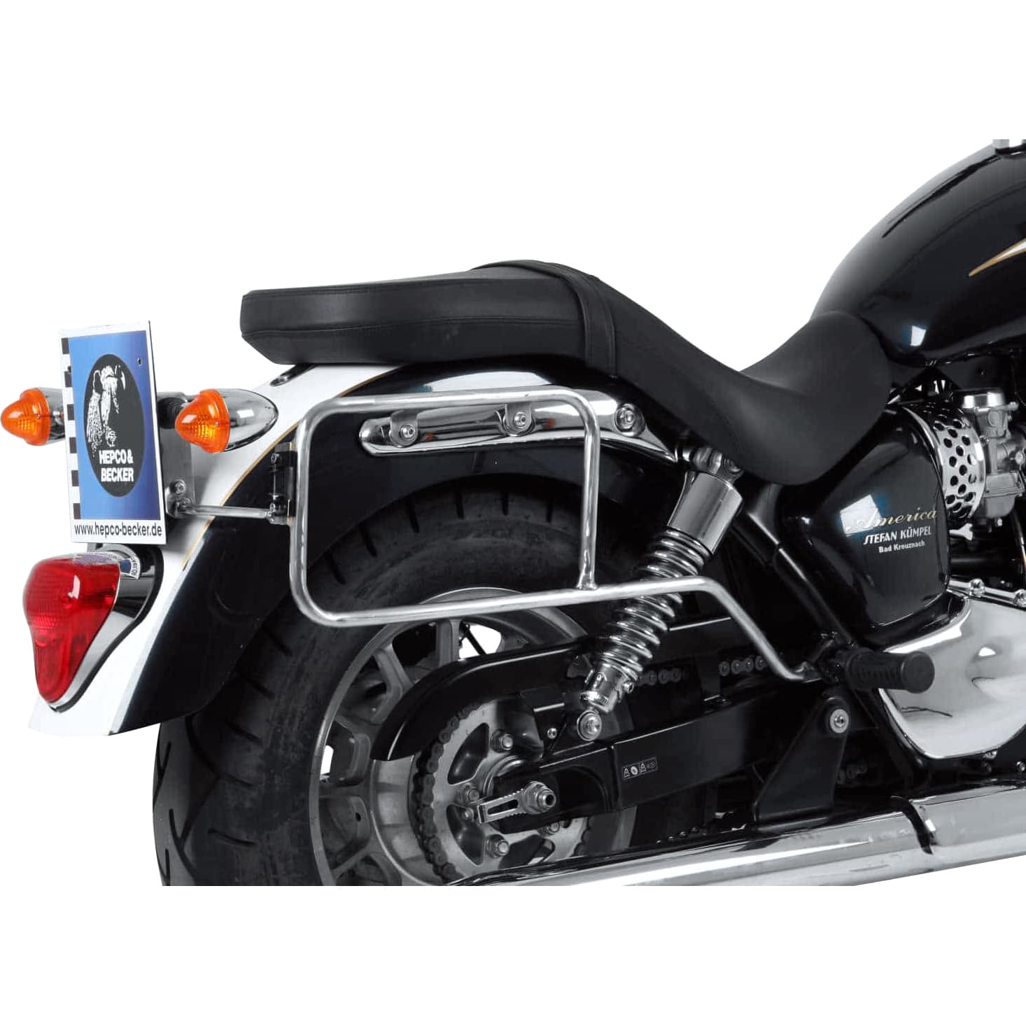 Hepco & Becker Seitenkofferträger chrom für Triumph Speedmaster/America - Motorradzubehör - Motorradgepäck