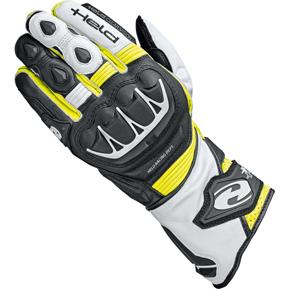 Held-Evo-Thrux II Sport Handschuh schwarz/neongelb 9-3110561006009936