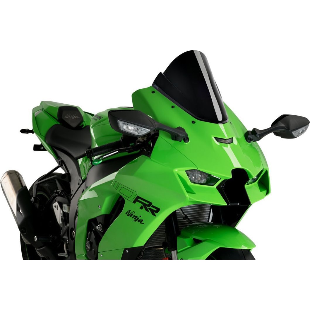 Puig Z-Racingscheibe schwarz für Kawasaki ZX-10 R/RR 2021- - Motorradteile & Ersatzteile - Verkleidungen & Abdeckungen