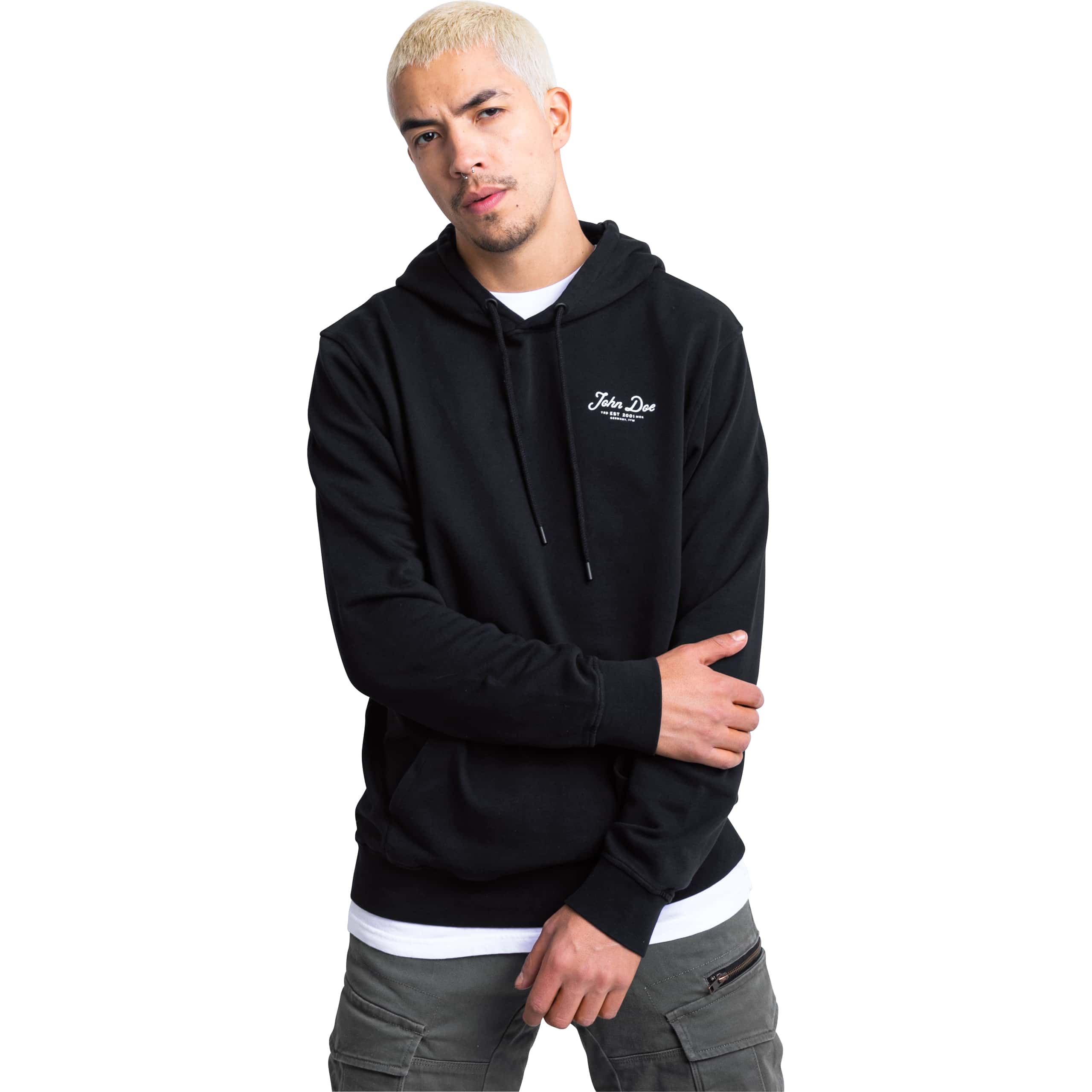 John Doe-Hoodie JD Lettering-8021351999001009