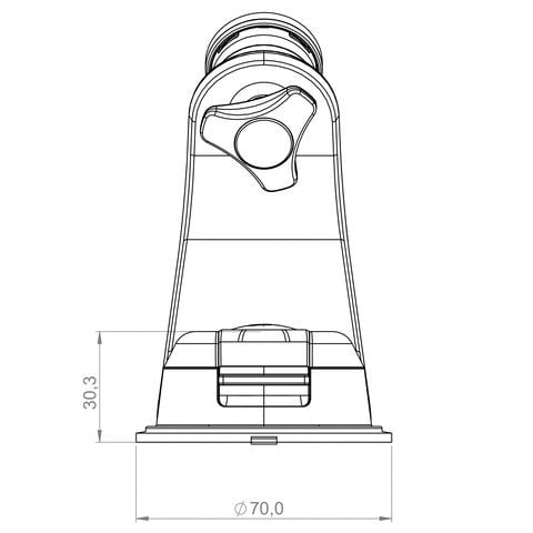 SP Connect-Suction Mount SPC Scheibenhalterung-5741471181010140
