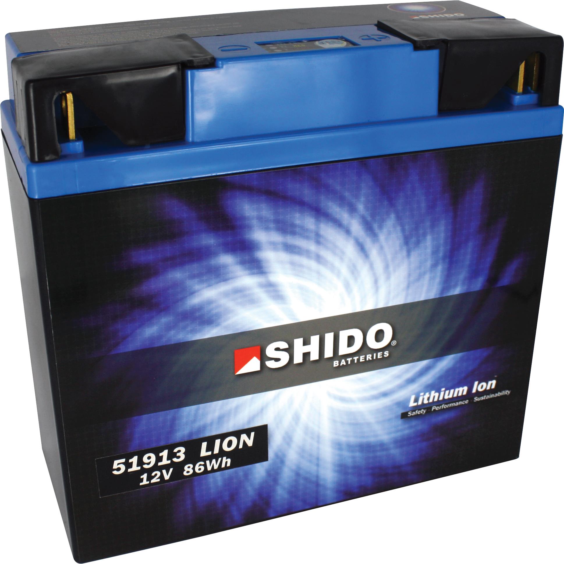 Shido-Batterie Lithium 51913, 12V, 7,5Ah (für BMW)-5687391315000170