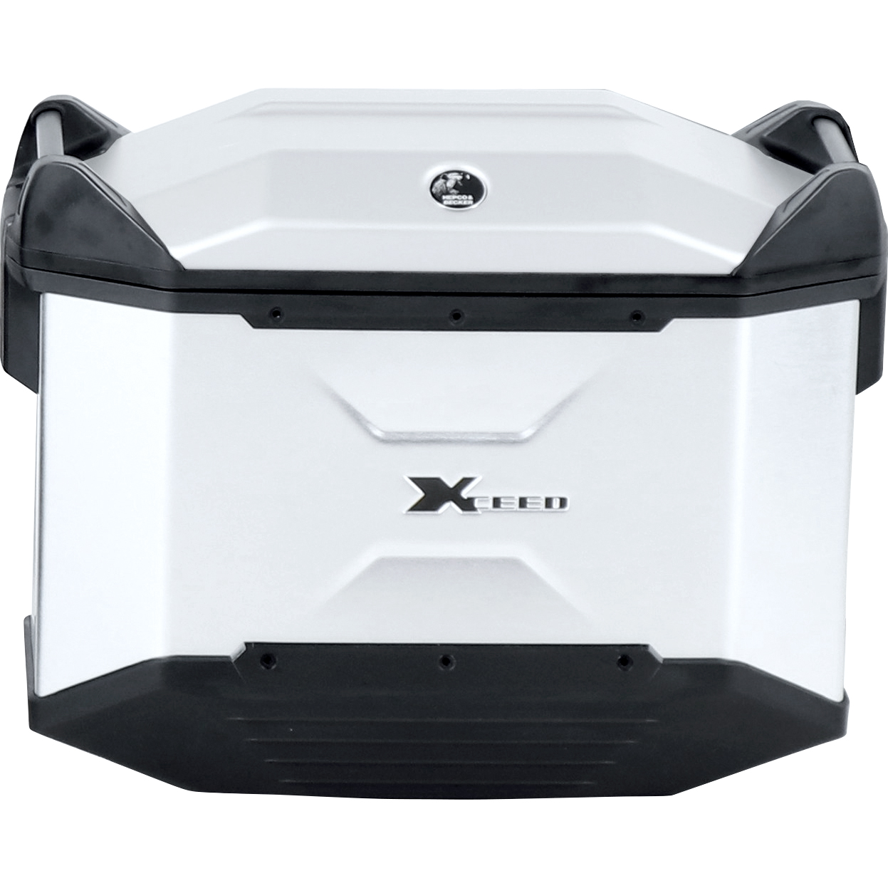 Hepco & Becker Topcase Xceed Aluminium 45 Liter silber - Motorradzubehör - Motorradgepäck