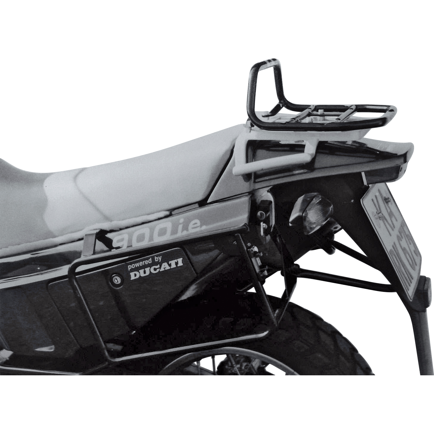 Hepco & Becker Seitenkofferträger schwarz für Elefant 750/900 1993-1997 - Motorradzubehör - Motorradgepäck
