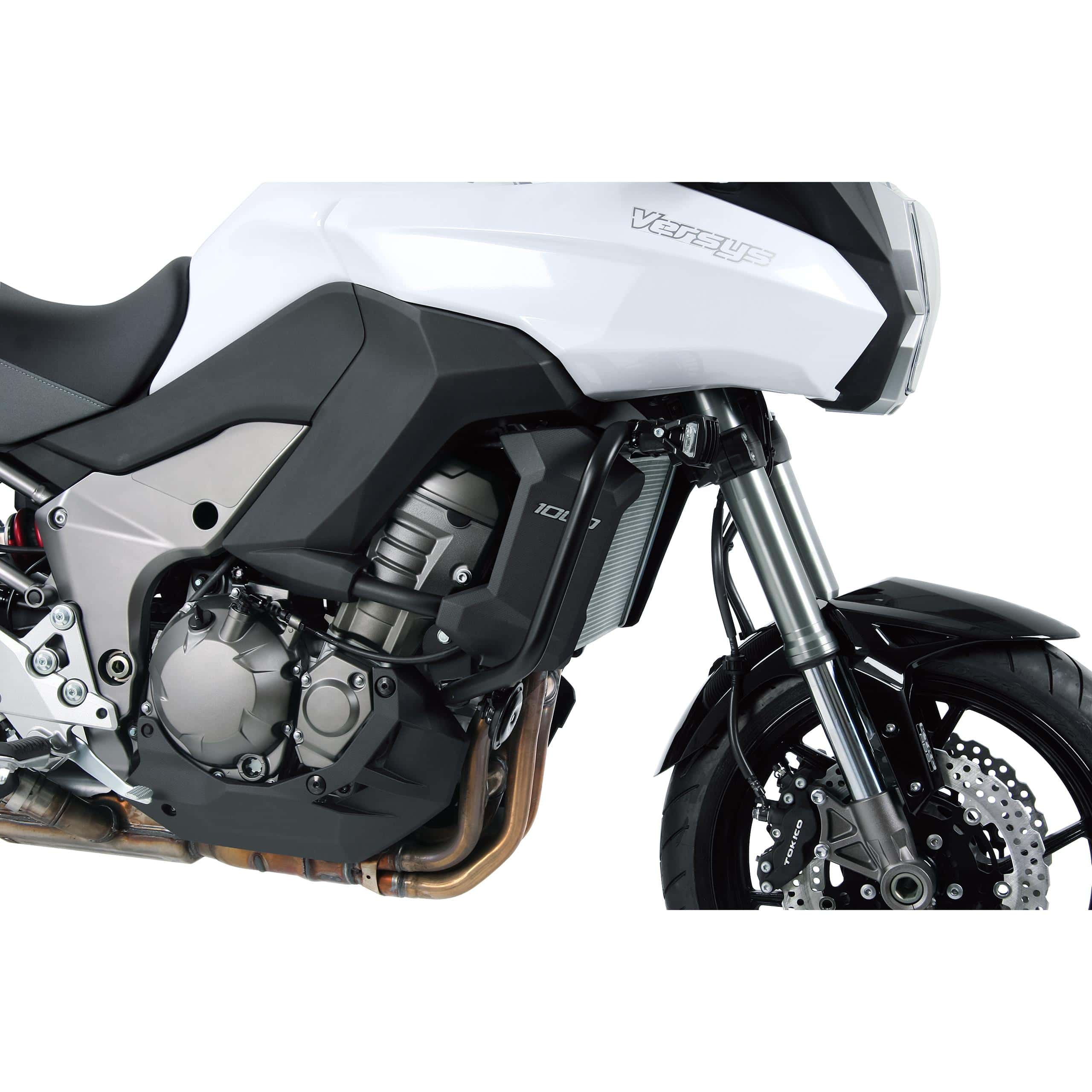 Hepco & Becker Sturzbügel schwarz für Kawasaki KLZ 1000 Versys 2012-2014 - Motorradteile & Ersatzteile - Anbauteile