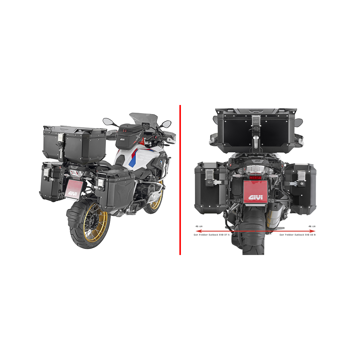 Givi-Seitenträger Monokey® Cam-Side S PLOS5108CAM für BMW R 1250-0000427069000003