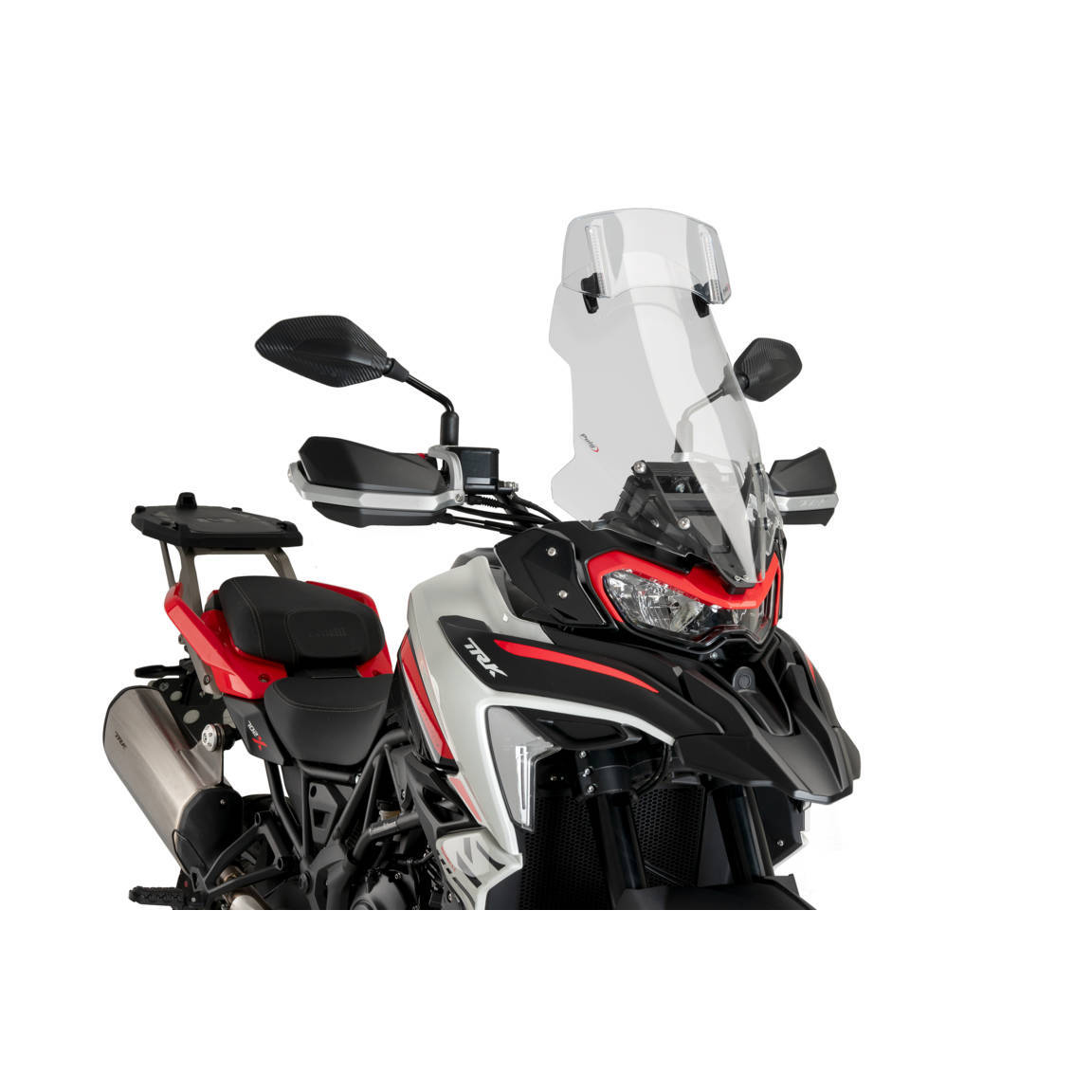 Puig Tourenscheibe mit Aufsatzspoiler klar für Benelli TRK 702 /X - Motorradteile & Ersatzteile - Verkleidungen & Abdeckungen