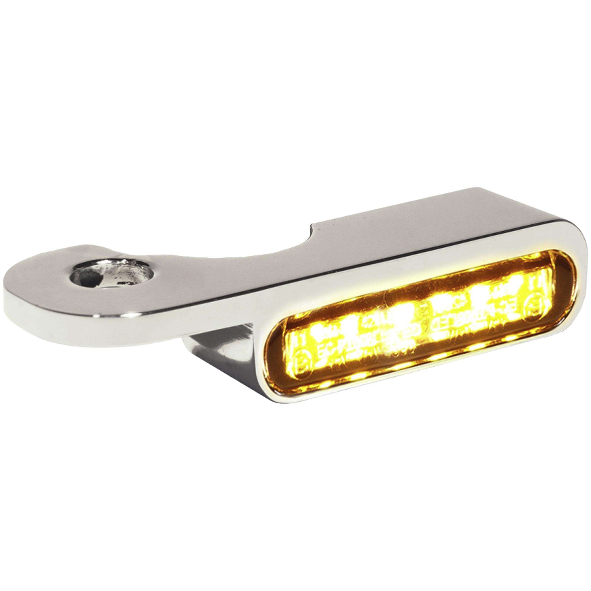 HeinzBikes LED Alu Blinkerpaar vorne für Harley S Modelle chrom - Motorradteile & Ersatzteile - Beleuchtung