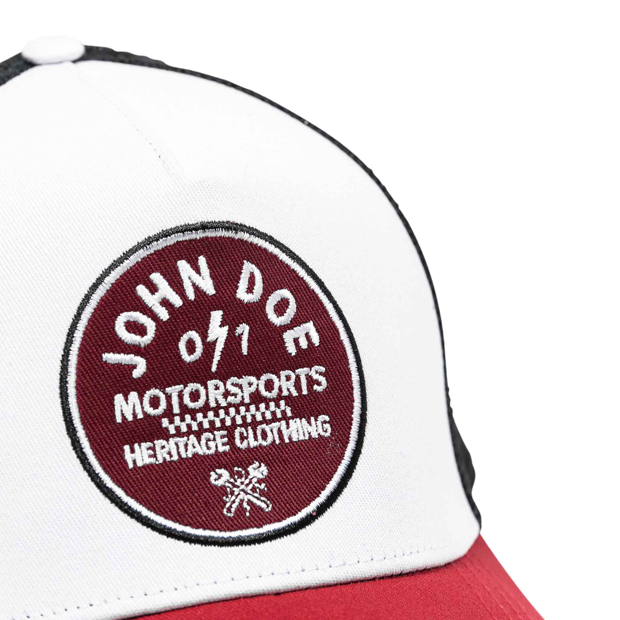 John Doe-JDM 0/1 Cap schwarz/rot-0000465999033