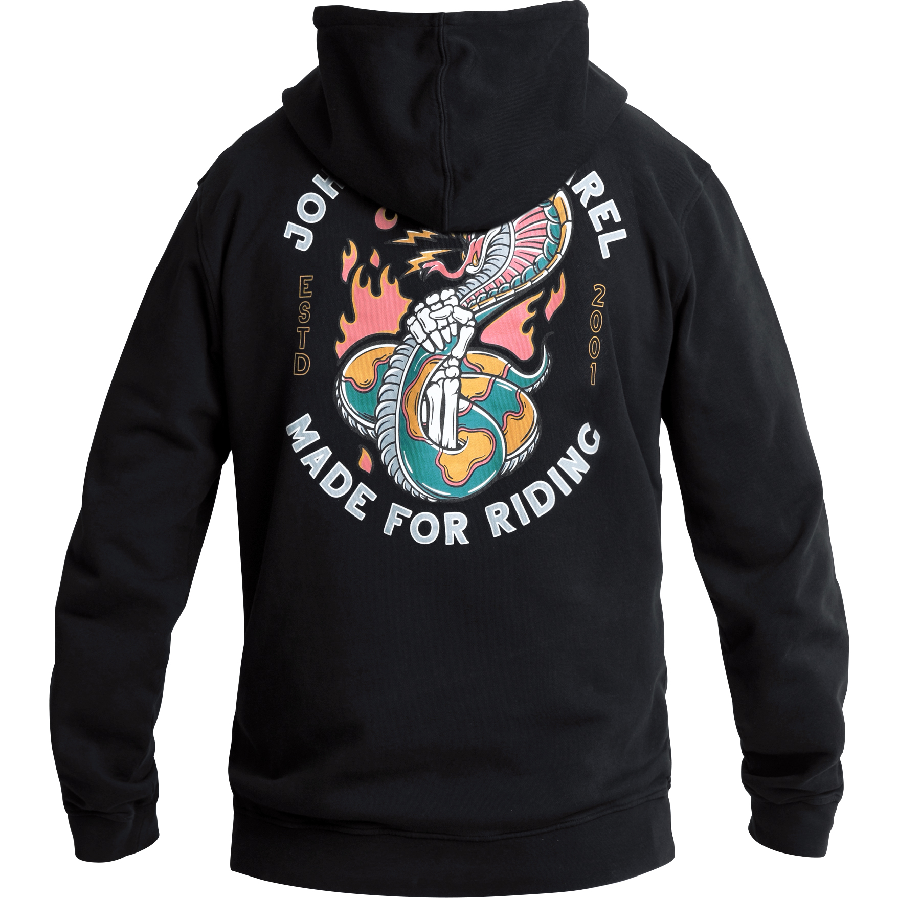 John Doe-Hoodie Snake II schwarz L-8021361999001010