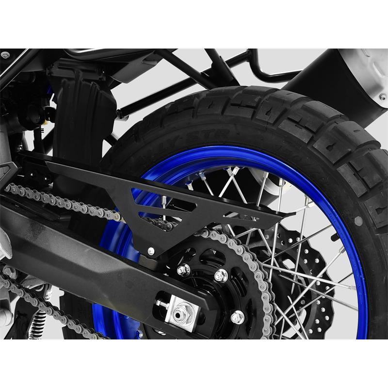 Zieger Kettenschutz Edelstahl schwarz für Yamaha Tenere 700 /Rally - Motorradteile & Ersatzteile - Kraftübertragung