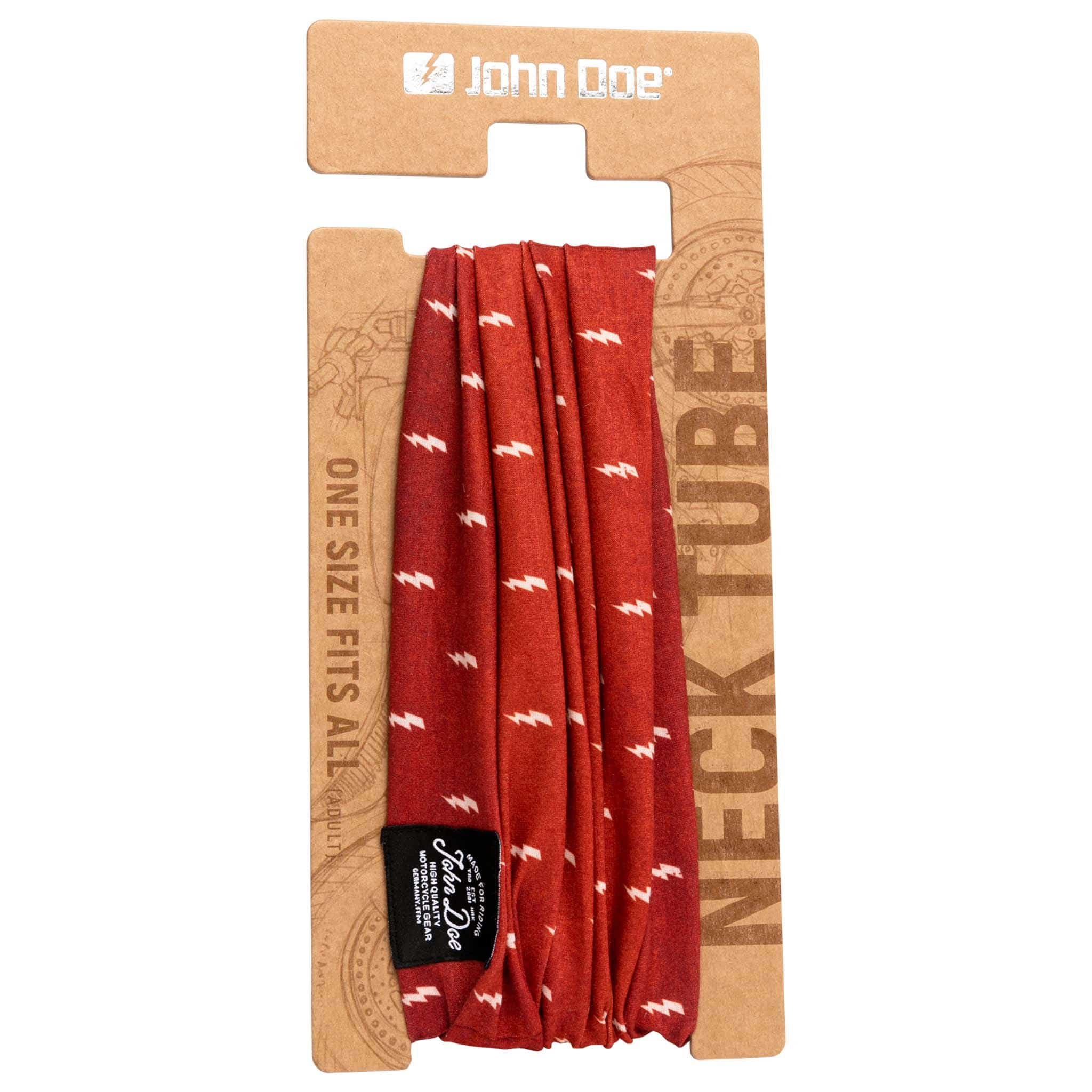 John Doe-Tube Classic Flash Halstuch rot-0000488999002