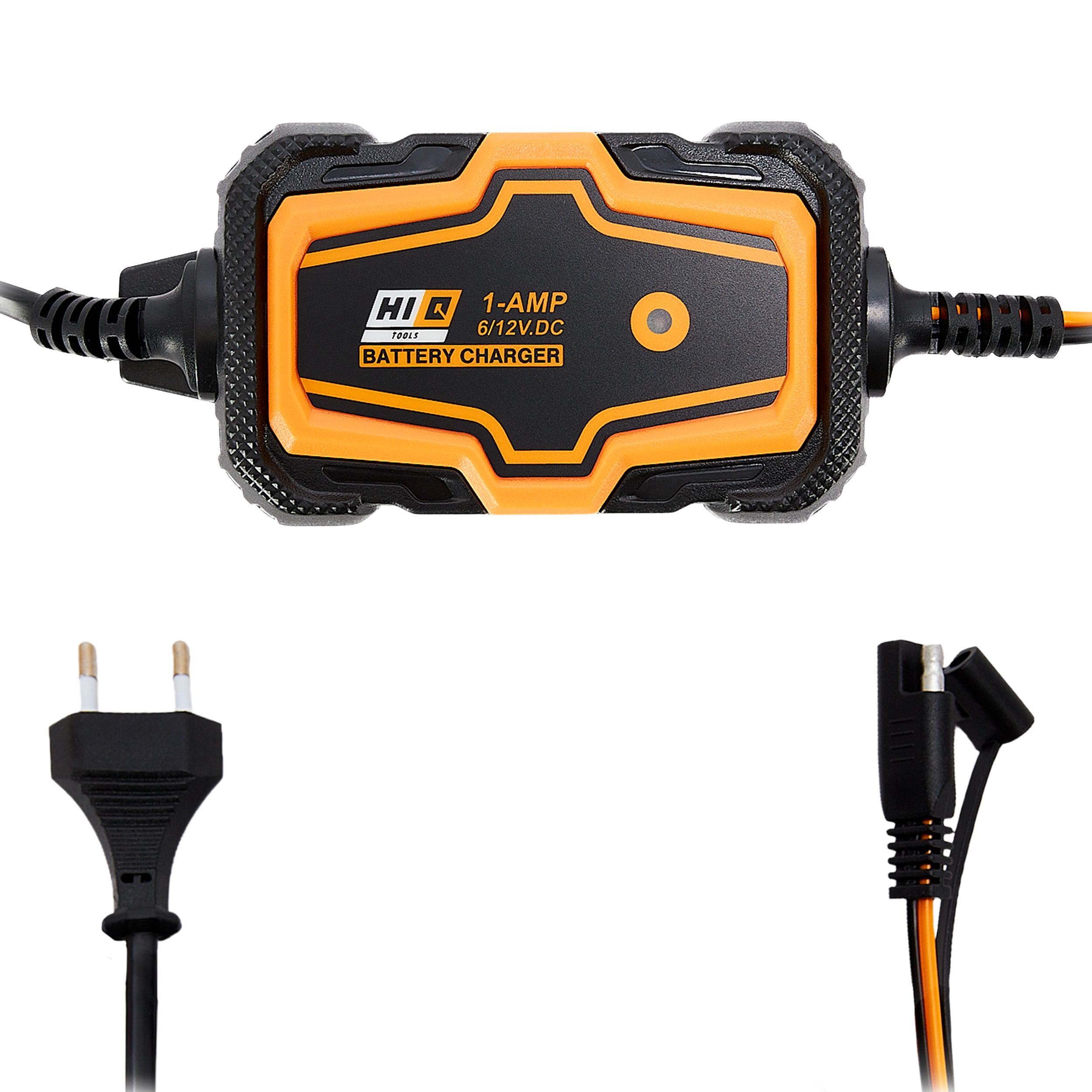 Hi-Q Tools-Batterieladegerät 6/12 Volt, 1 Ampere-0001305184000000