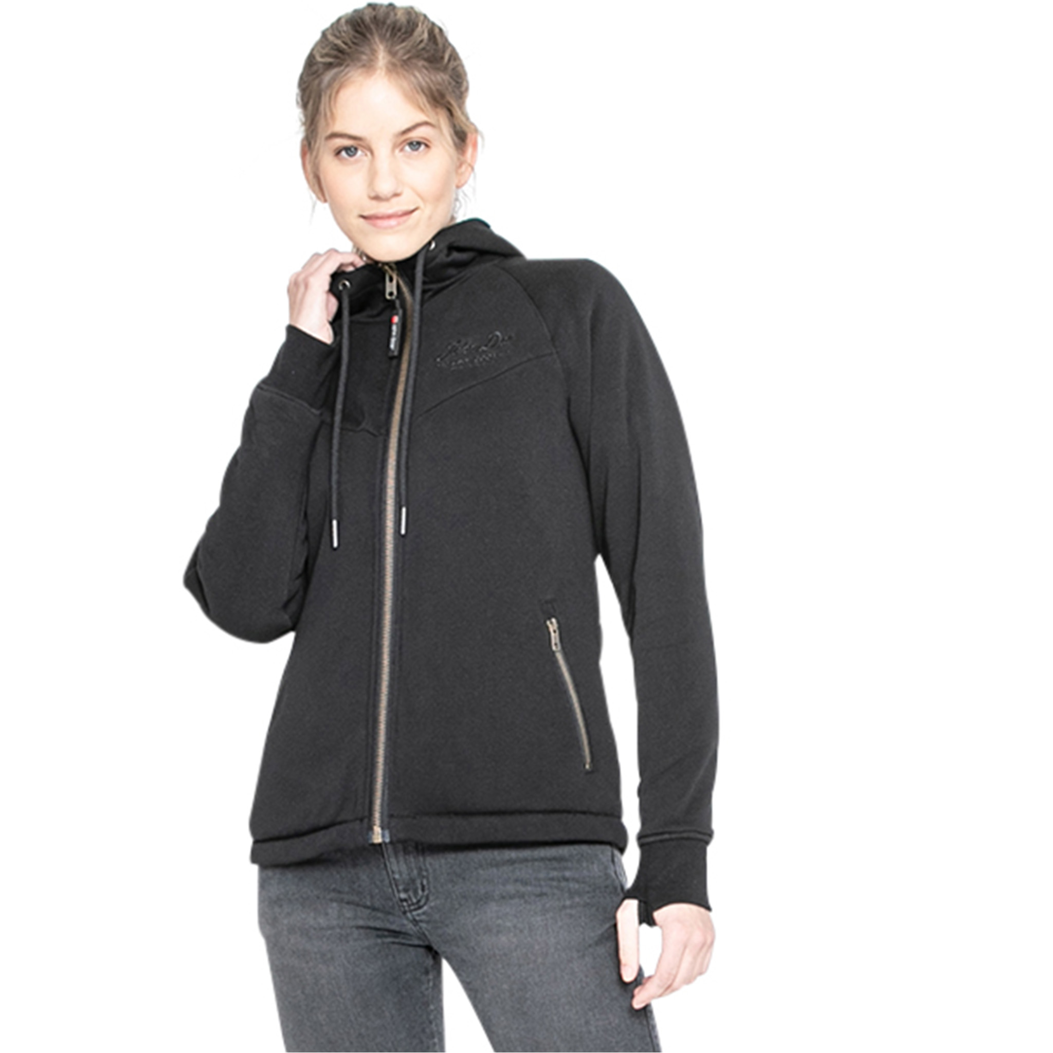 John Doe-XTM Damen Hoodie V2.0 schwarz XXL-2017391999001112