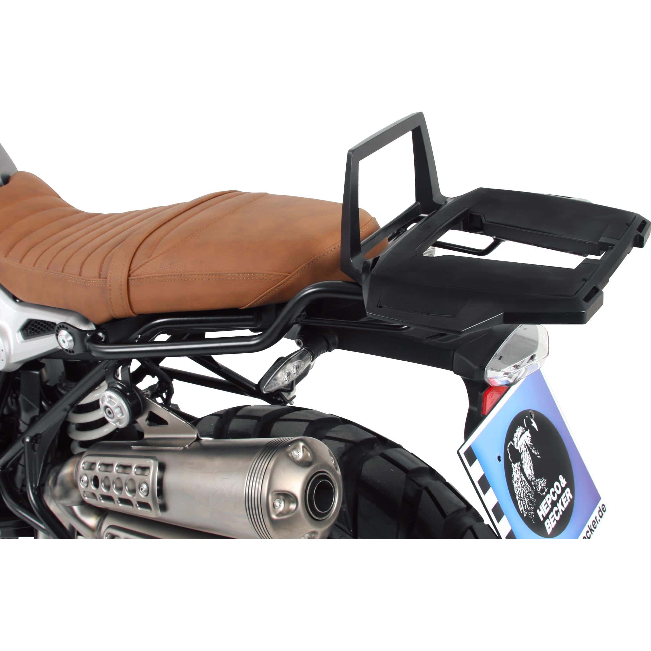 Hepco & Becker Alurack Gepäckbrücke schwarz für BMW R nineT Scrambler - Motorradzubehör - Motorradgepäck