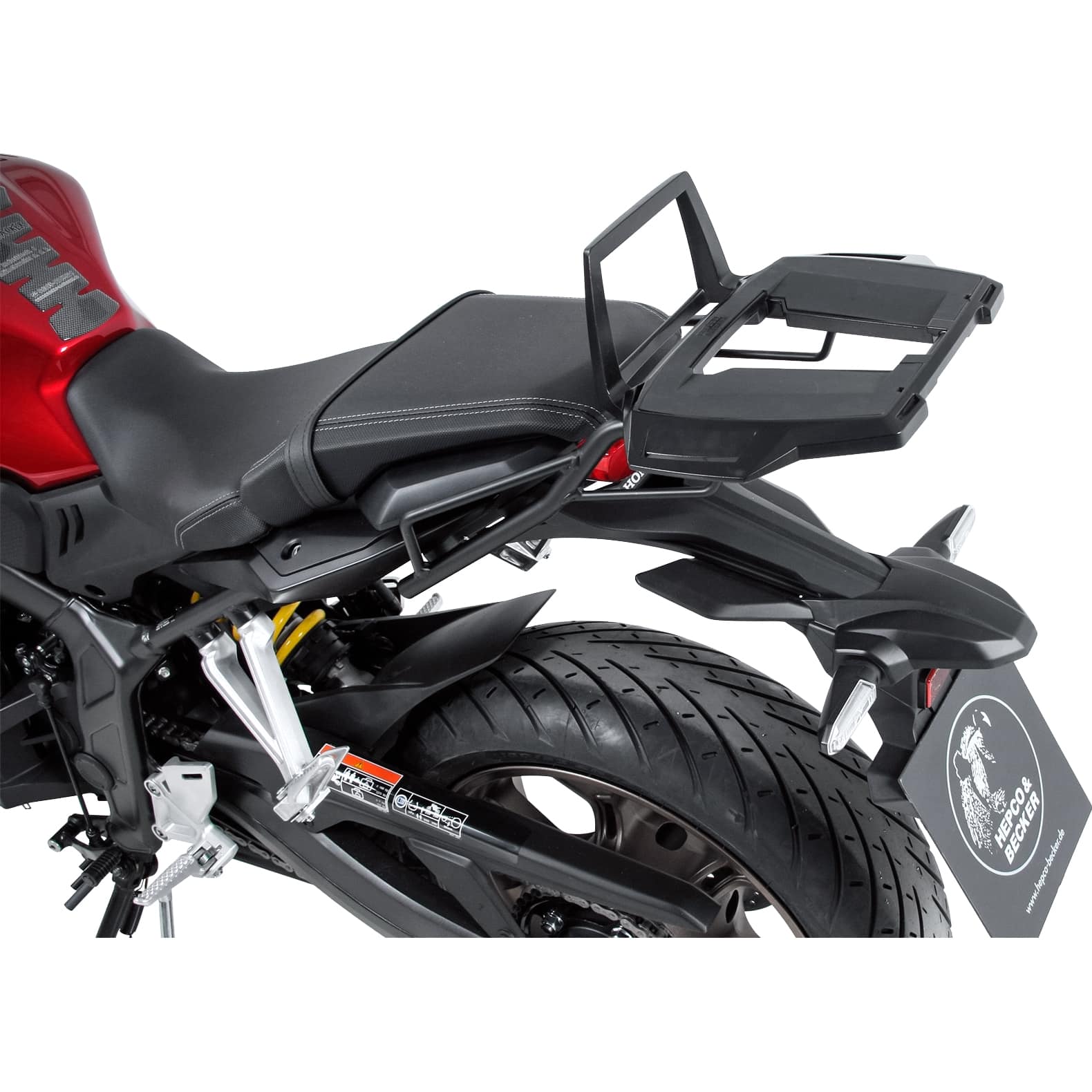 Hepco & Becker Alurack Gepäckbrücke schwarz für Honda CBR 650 R - Motorradzubehör - Motorradgepäck