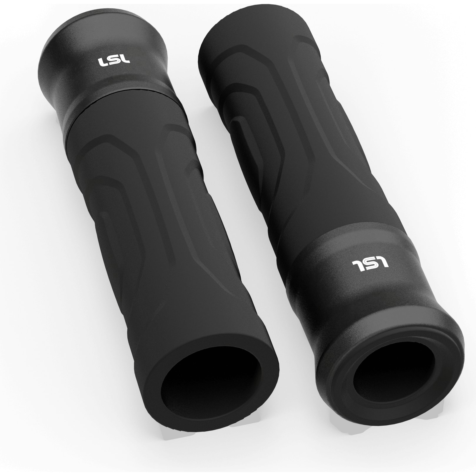 LSL Lenkergriffgummipaar 22mm Pace-X schwarz - Motorradteile & Ersatzteile - Lenker, Griffe & Hebel