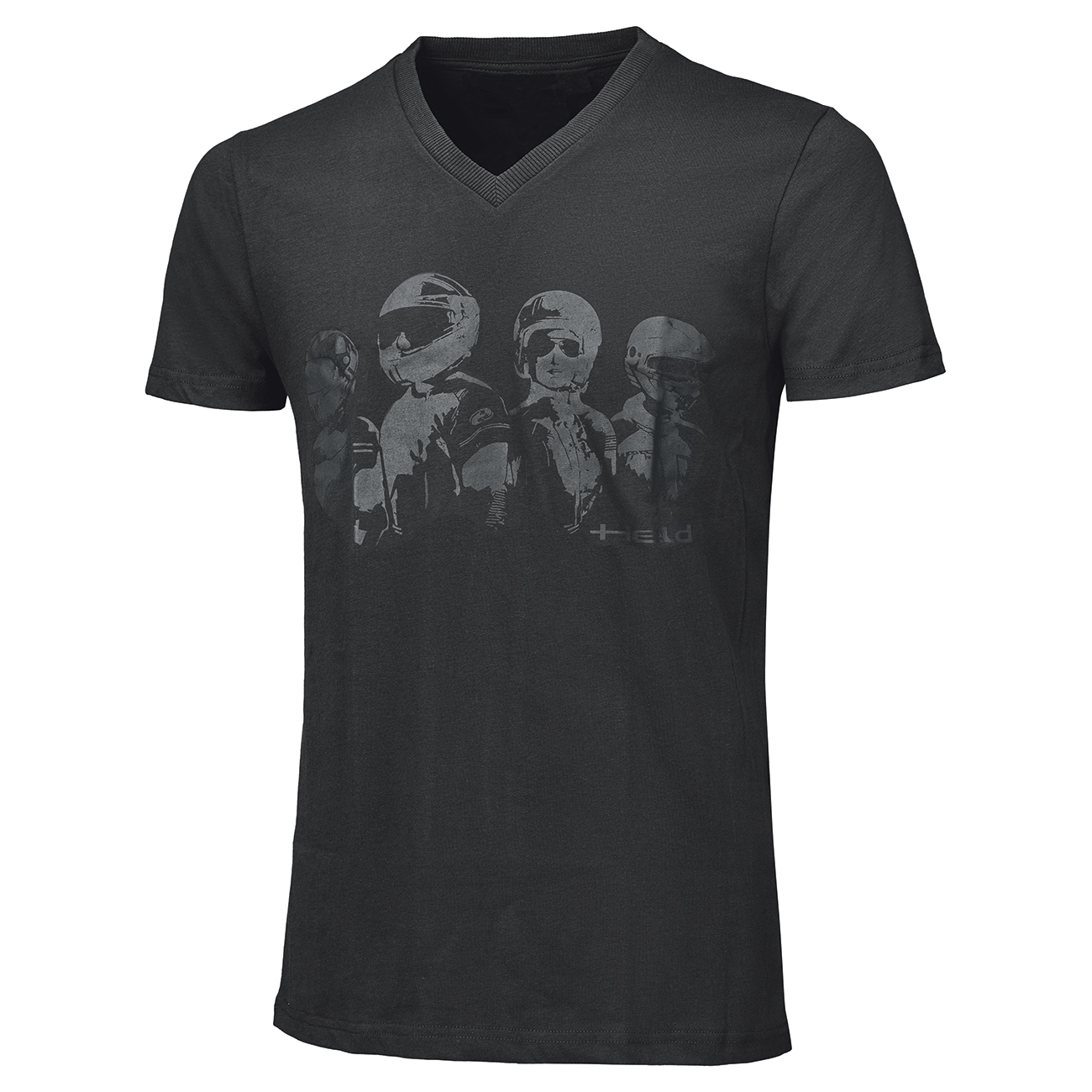 Held-Be Heroic T-Shirt Design Face schwarz 4XL-0001169999903014