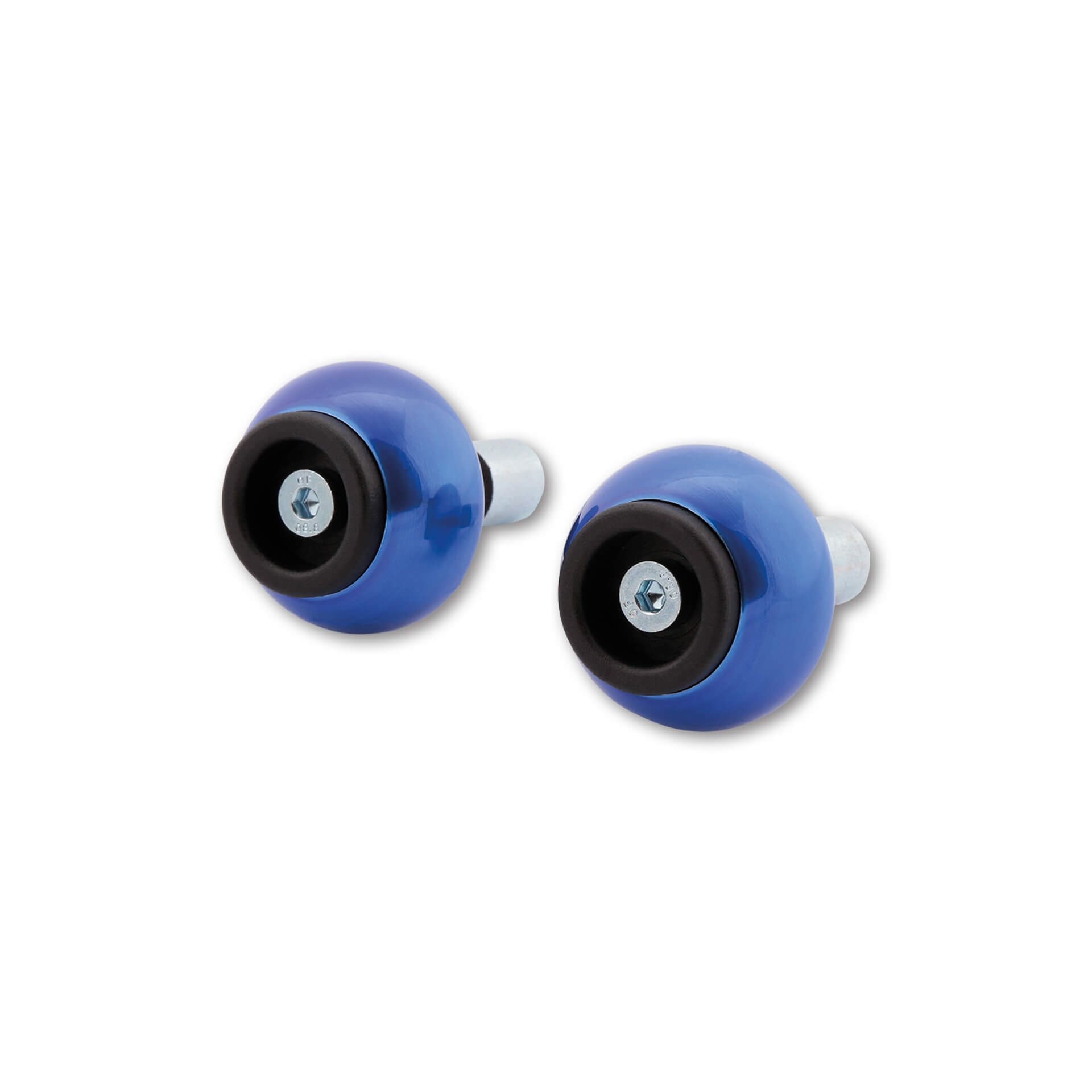 LSL Lenkergewichte für 18mm Innen-Ø Crash Ball Classic blau - Motorradteile & Ersatzteile - Lenker, Griffe & Hebel