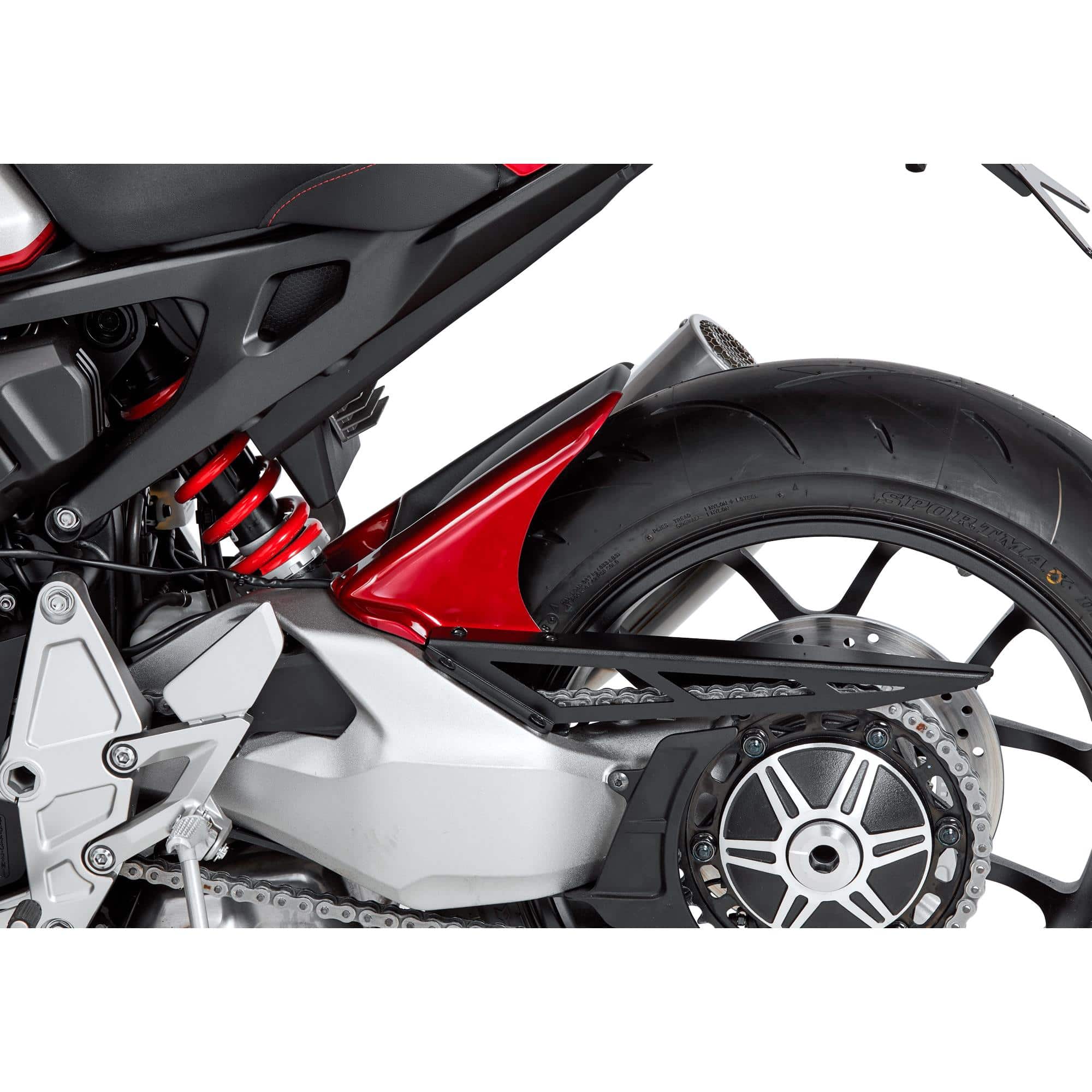 Bodystyle Hinterradabdeckung Sportsline 6580095 rot für Honda - Motorradteile & Ersatzteile - Verkleidungen & Abdeckungen