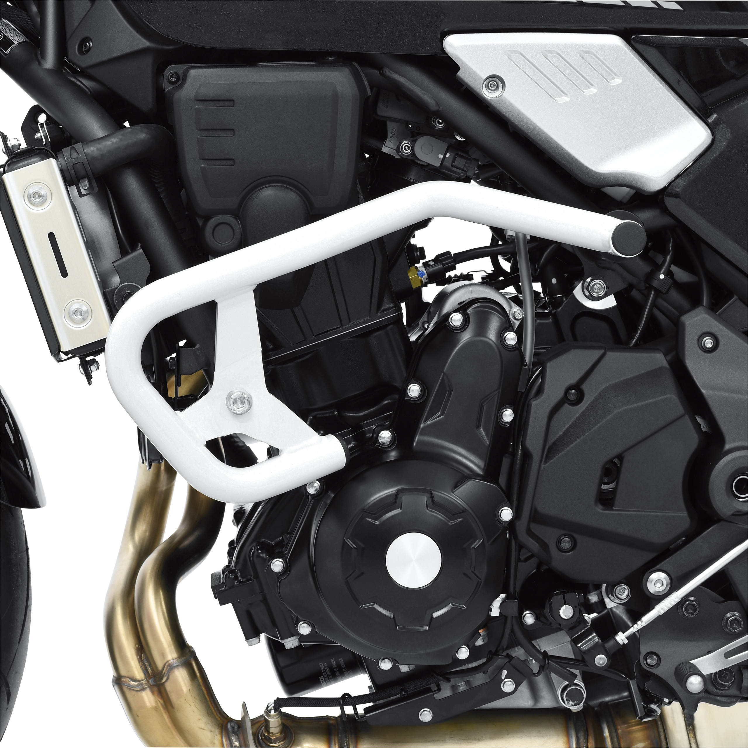 Zieger Sturzbügel weiß für Kawasaki Z 650 RS - Motorradteile & Ersatzteile - Anbauteile