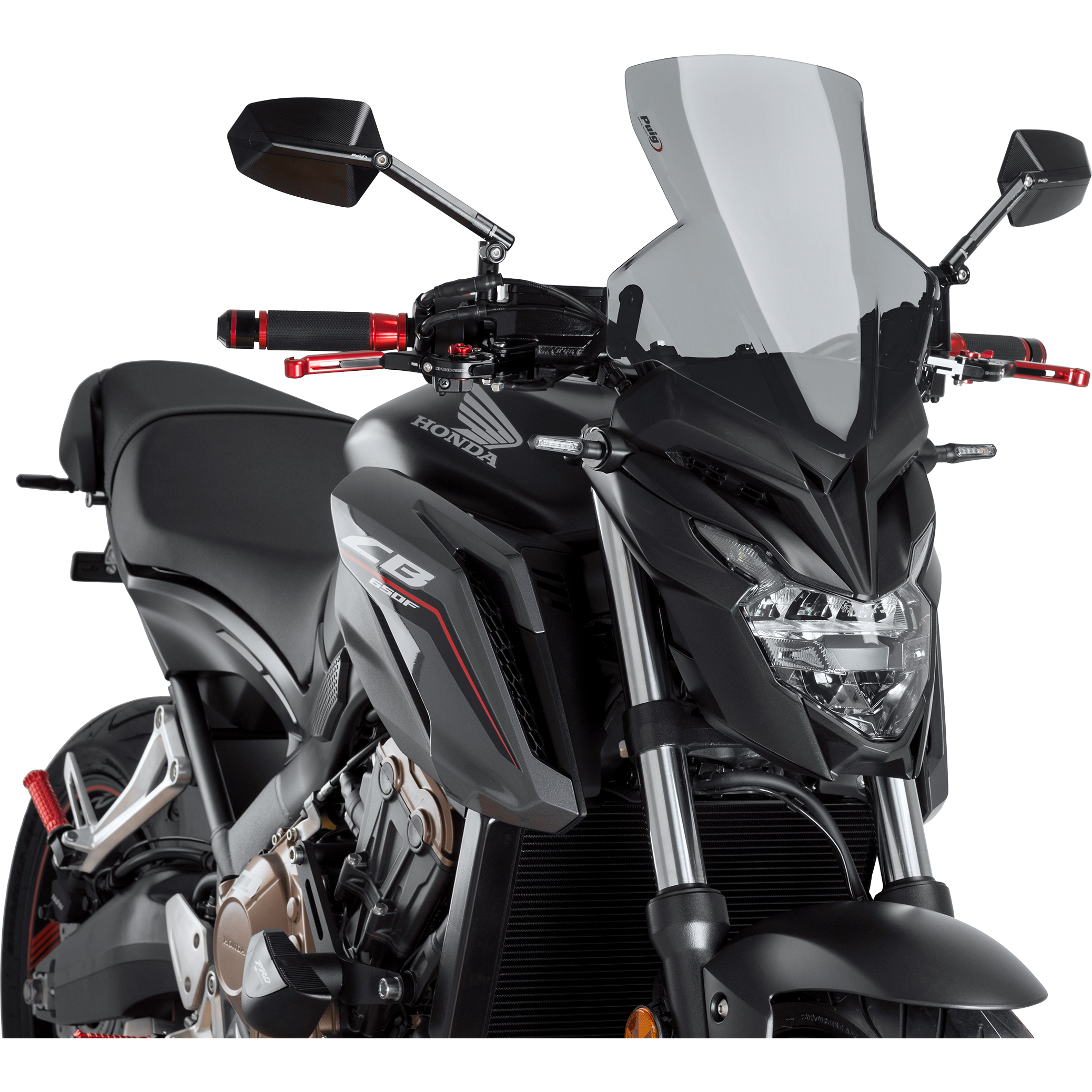 Puig Windschutzscheibe NG Sport getönt für Honda CB 650 F - Motorradteile & Ersatzteile - Anbauteile