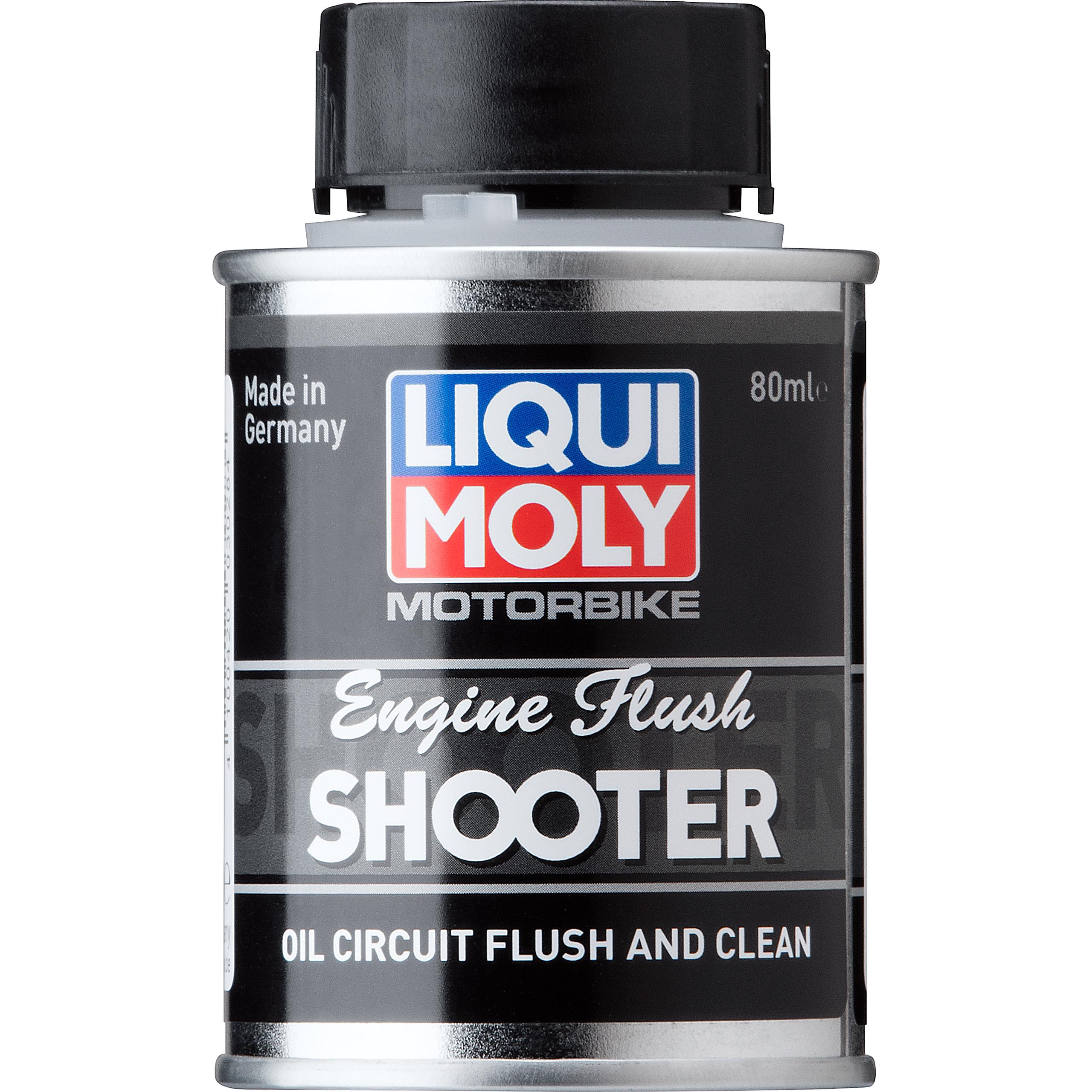 Liqui Moly Ölkreislaufreiniger Motorbike Engine Flush 80 ml Shooter - Motorradzubehör - Öle & Schmiermittel