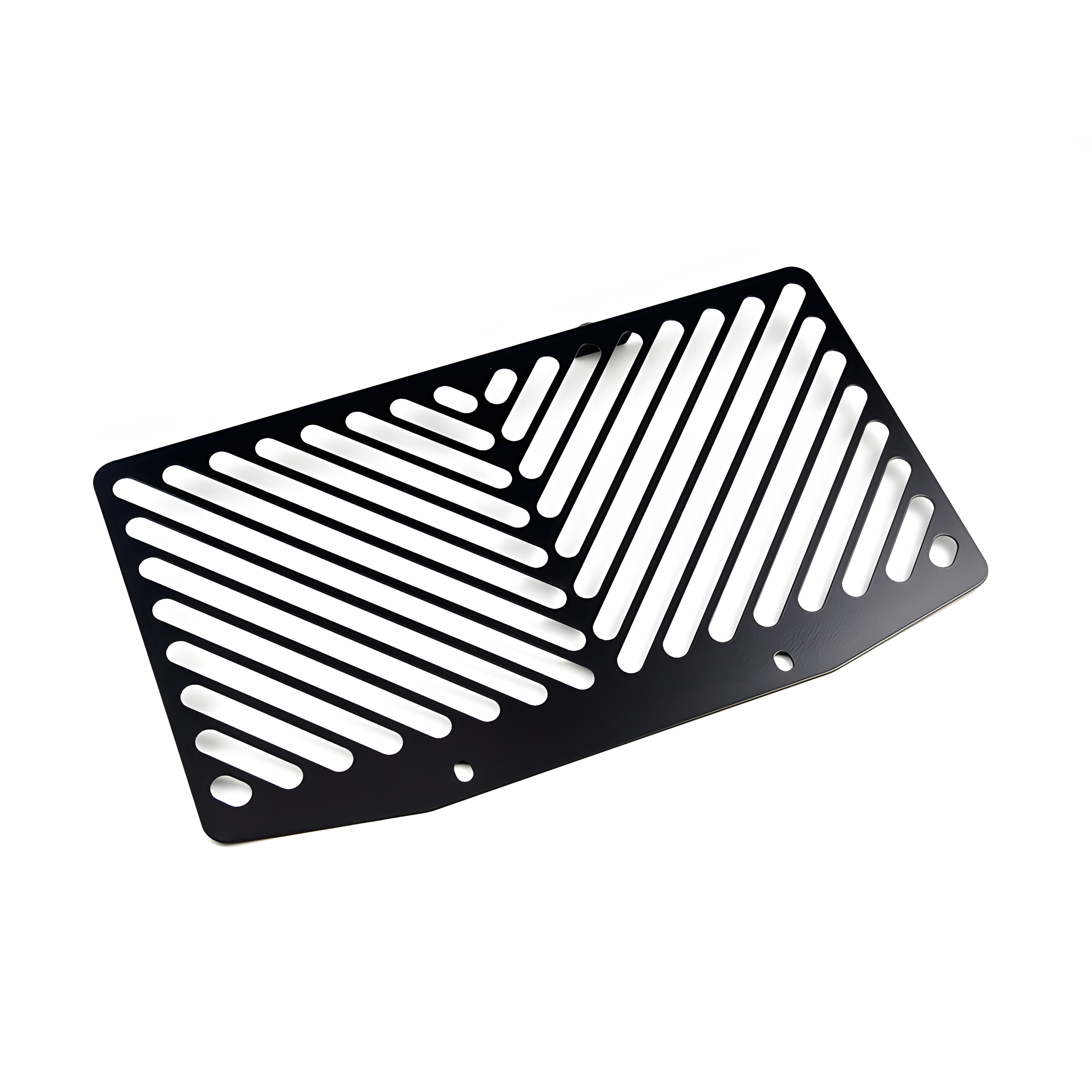 Zieger Kühlerabdeckung Clean schwarz für Kawasaki ER-6 n/f 2009-201 - Motorradteile & Ersatzteile - Verkleidungen & Abdeckungen