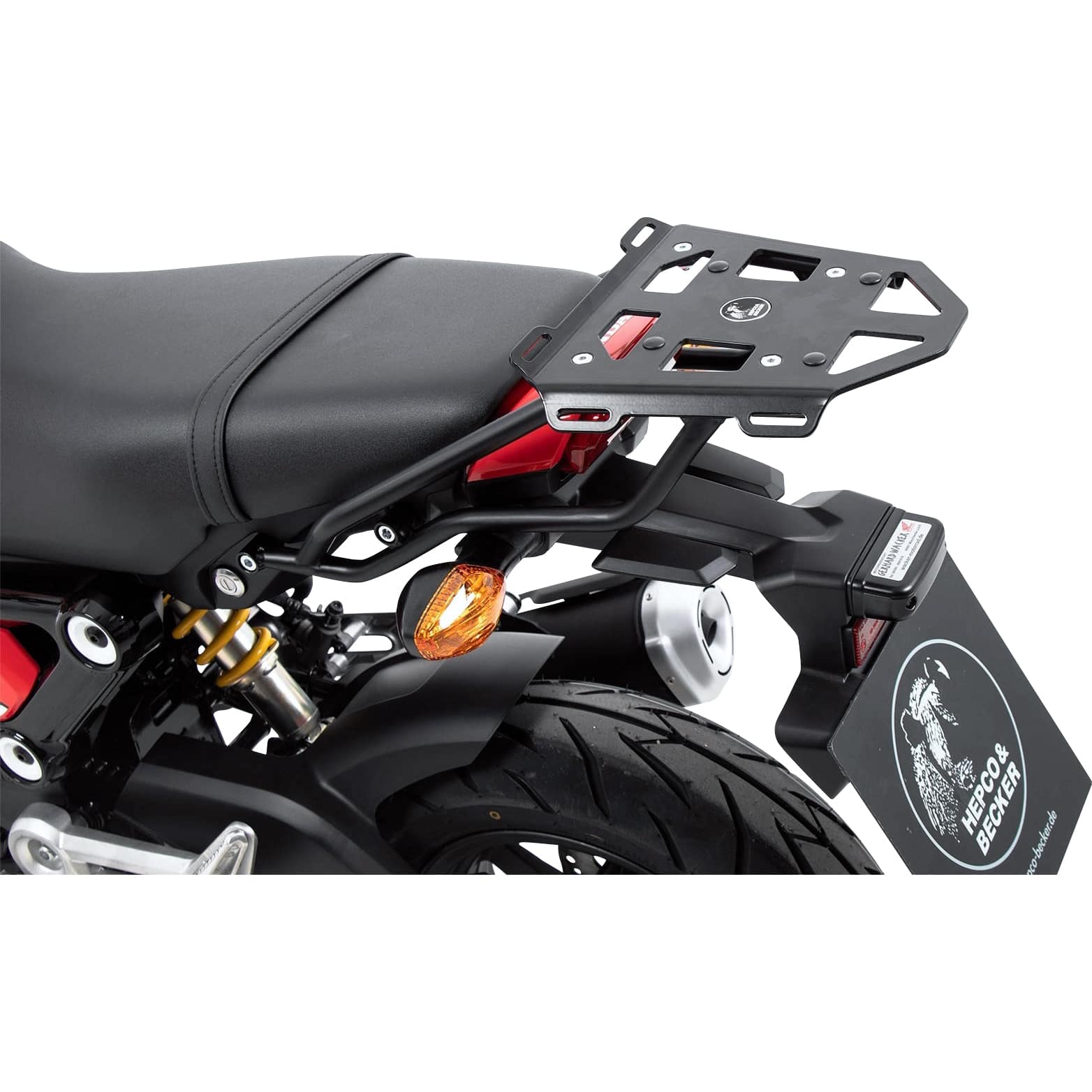 Hepco & Becker Minirack schwarz für Honda MSX 125 Grom 2021- - Motorradzubehör - Motorradgepäck