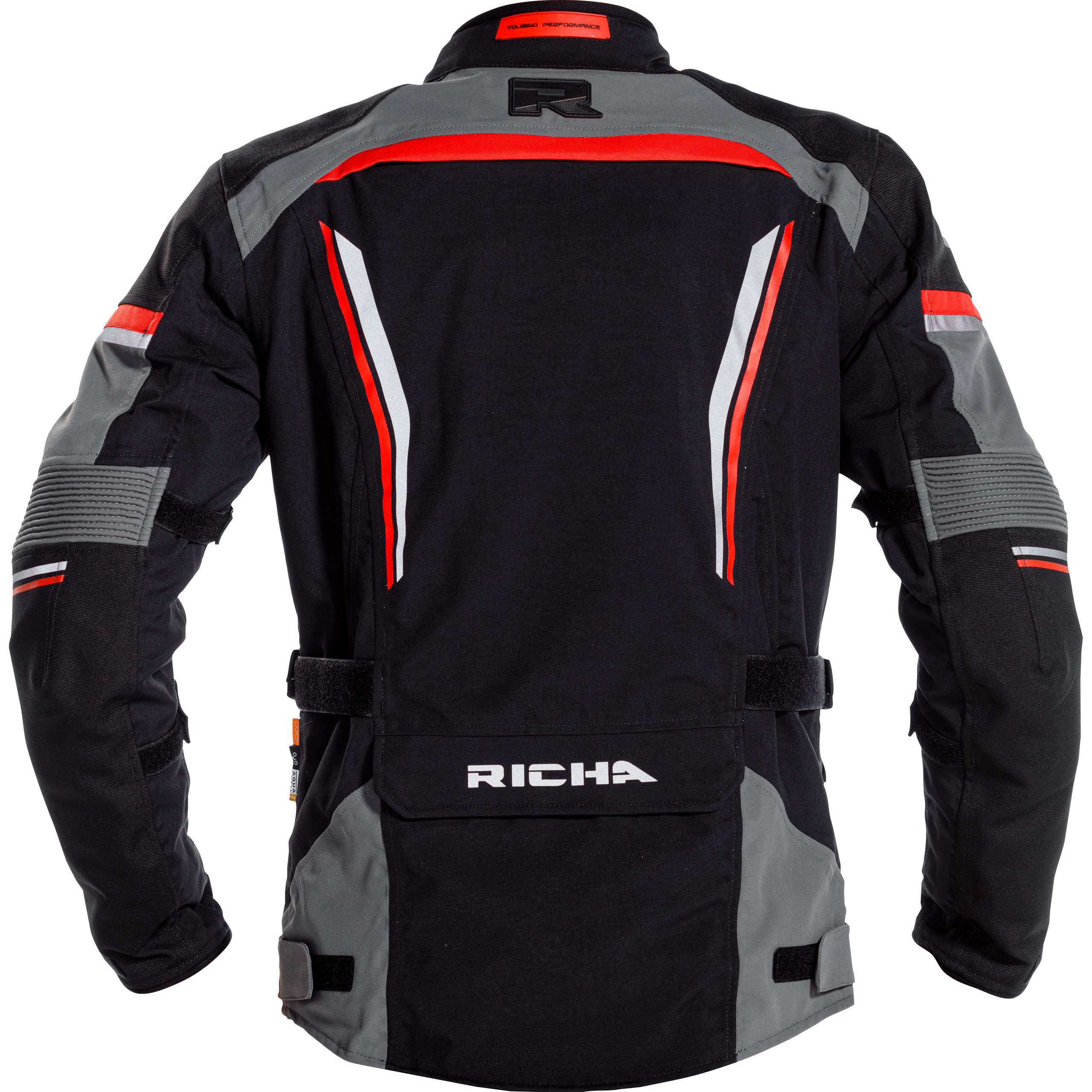 Richa-Infinity 2 Pro Textiljacke schwarz/rot XXL-2014961999002012