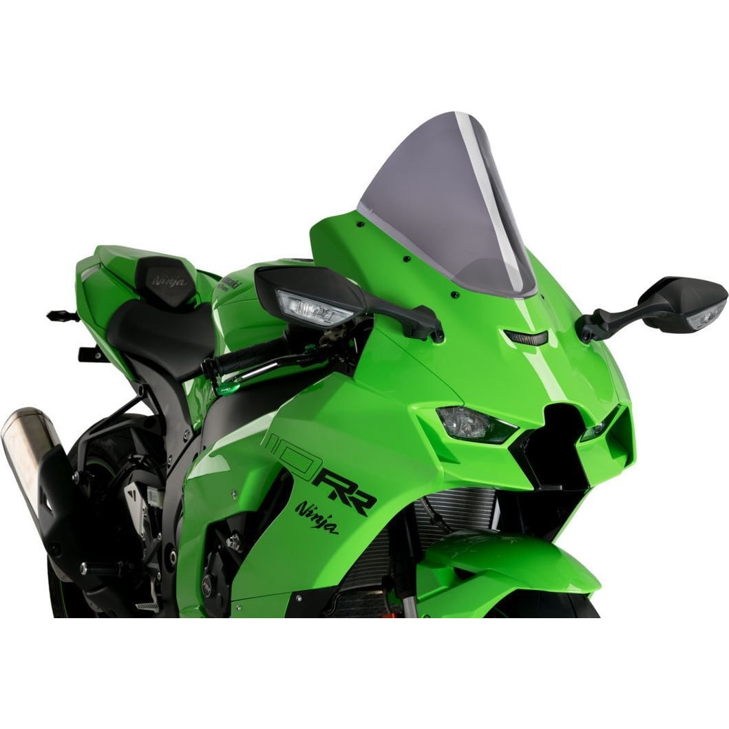 Puig R-Racer Scheibe stark getönt für Kawasaki ZX-10 R/RR 2021- - Motorradteile & Ersatzteile - Verkleidungen & Abdeckungen