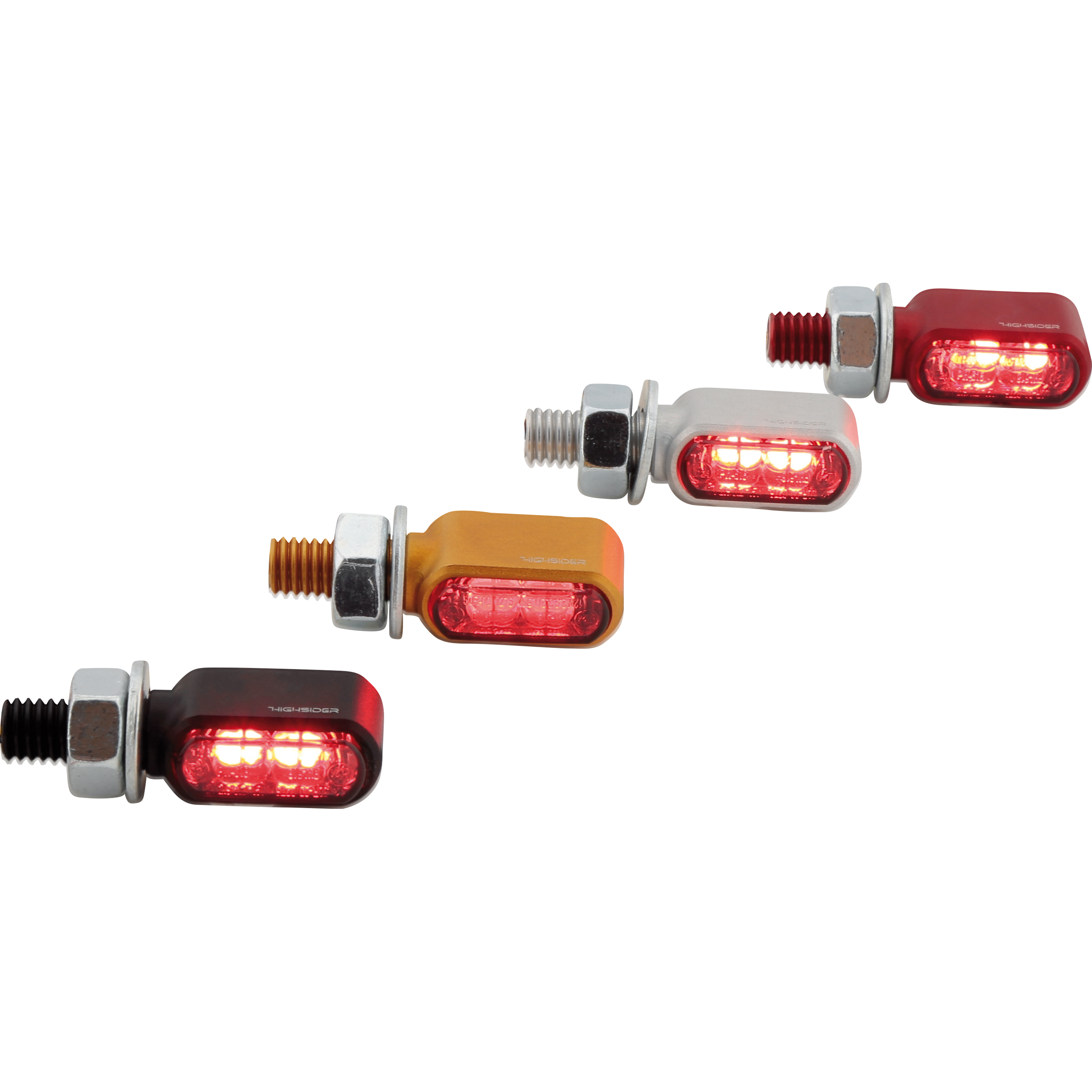 Highsider-LED Rücklicht-/Blinkerpaar Little Bronx M8-5740331020001680