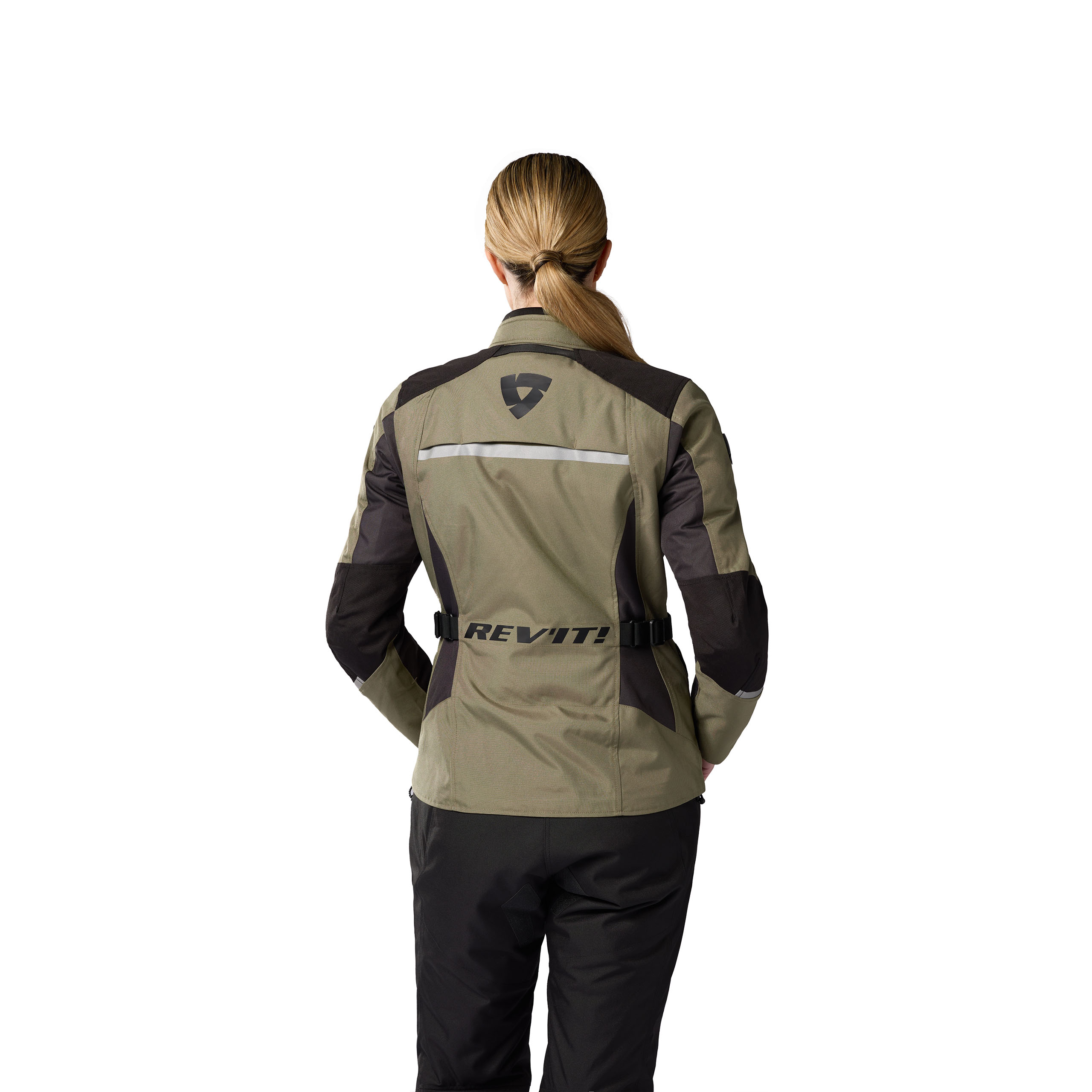 REV'IT!-Voltiac 3 H2O Damen Textiljacke grün/anthrazit-0000785999085