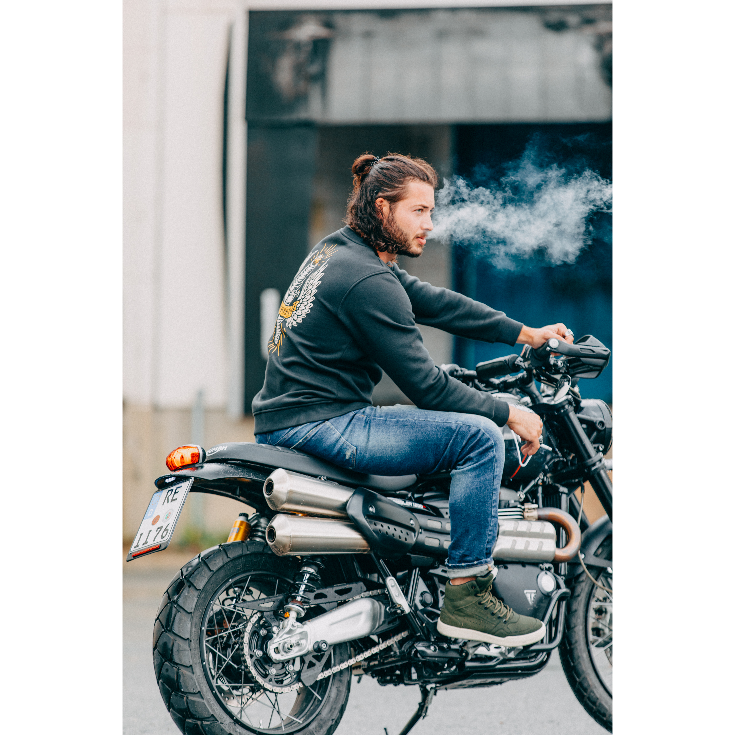 Spirit Motors-Slim Mid Jayce Jeans blau-2100441999003