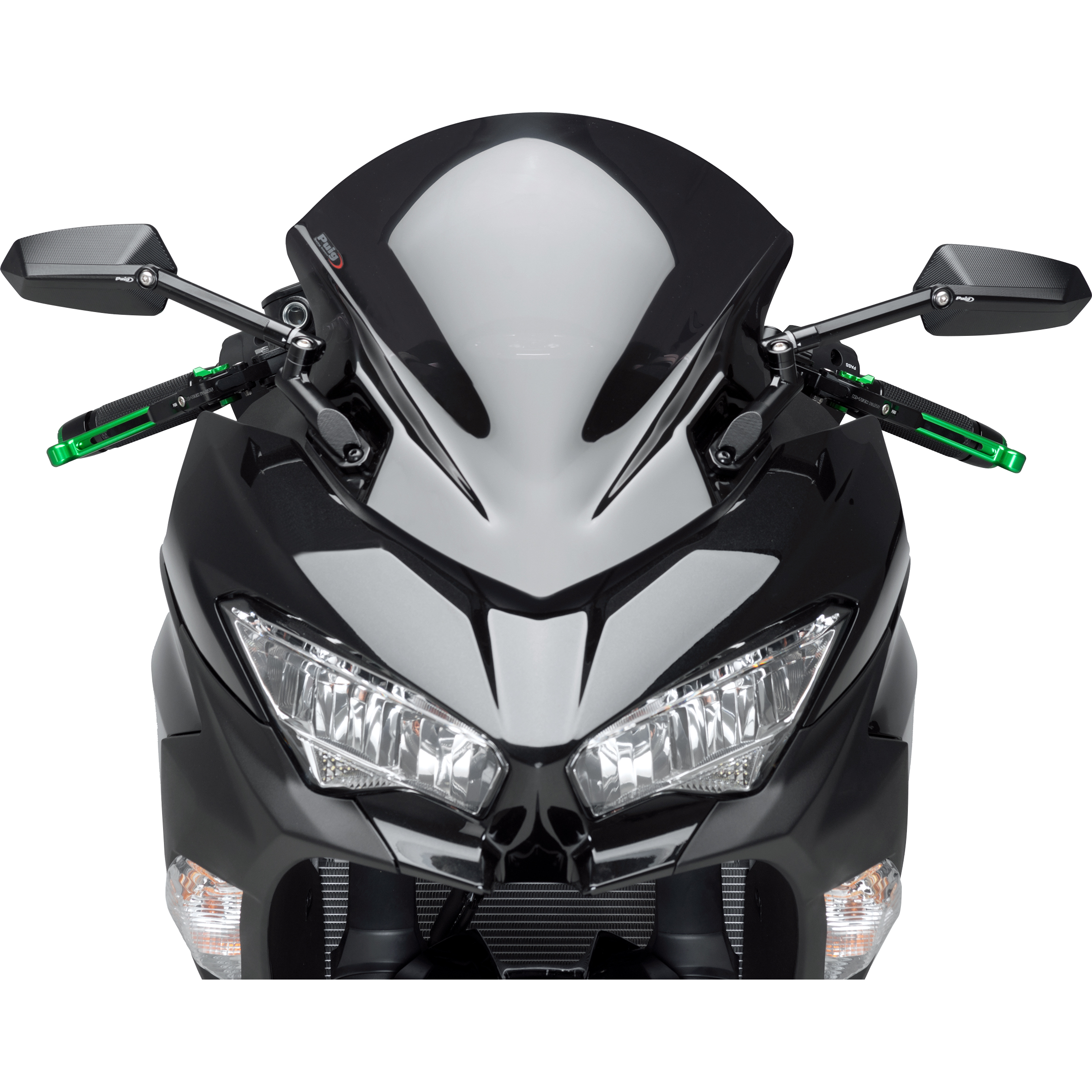 Puig Z-Racer Scheibe stark getönt für Kawasaki Ninja 400 - Motorradteile & Ersatzteile - Verkleidungen & Abdeckungen