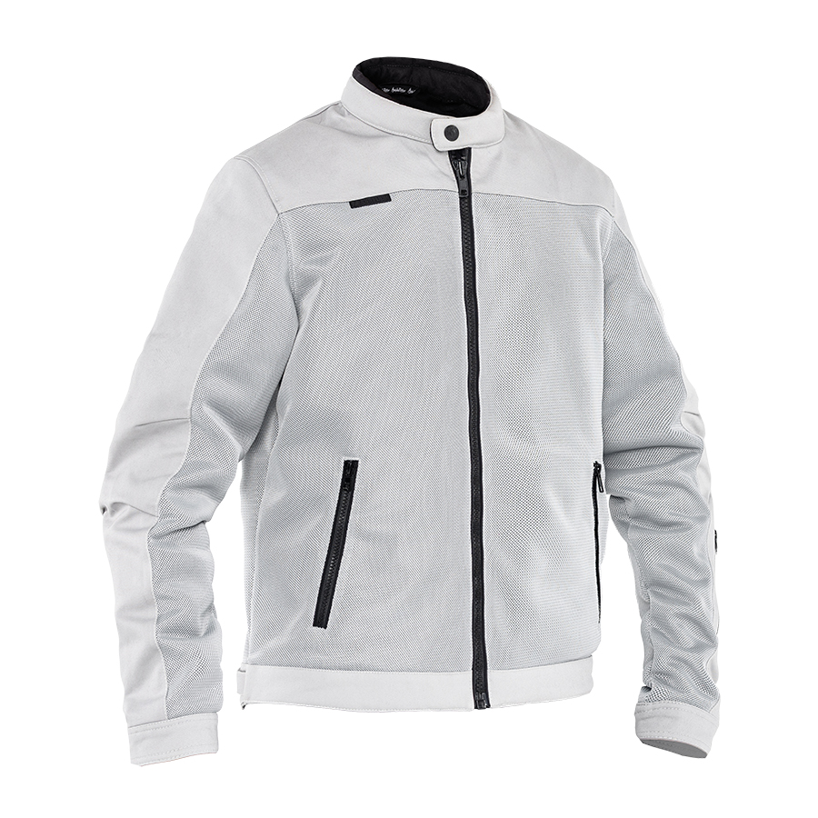 John Doe-Aero Mesh Jacke hellgrau S-0000463005049008