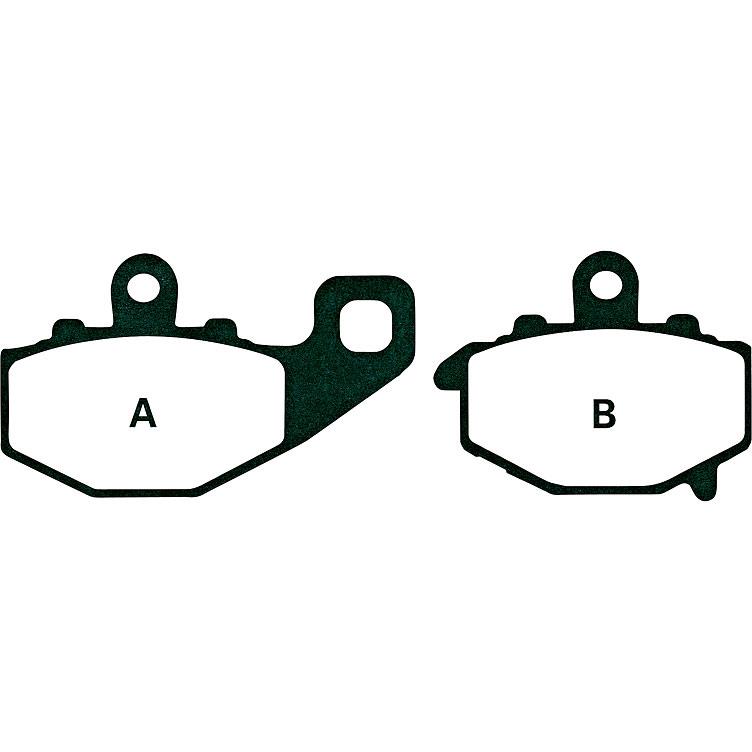 Hi-Q Bremsbeläge organisch FA192 90/68x51/52x8,5/9,5mm - Motorradteile & Ersatzteile - Bremsen