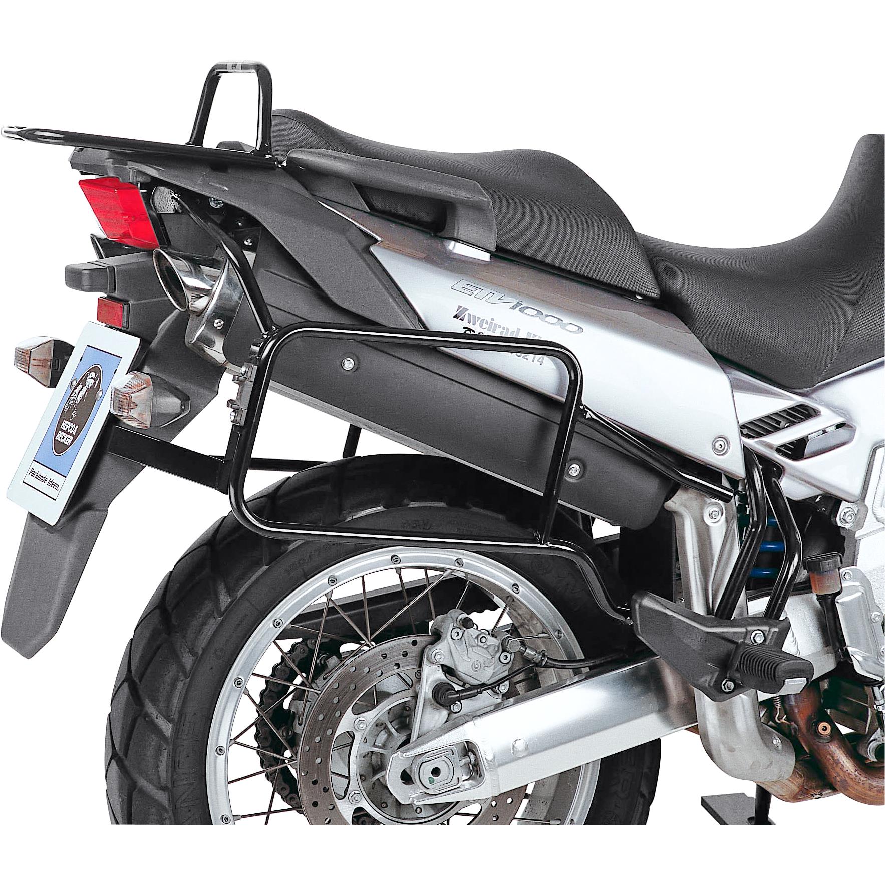 Hepco & Becker Rohrgepäckbrücke TC schwarz für Aprilia ETV 1000 Caponord - Motorradzubehör - Motorradgepäck
