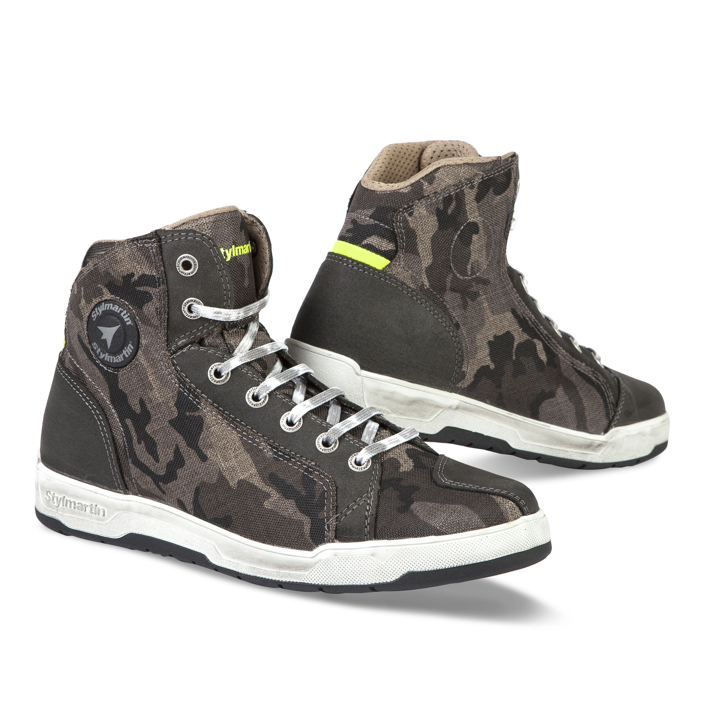 Stylmartin Raptor Evo WP motorcycle boots camouflage