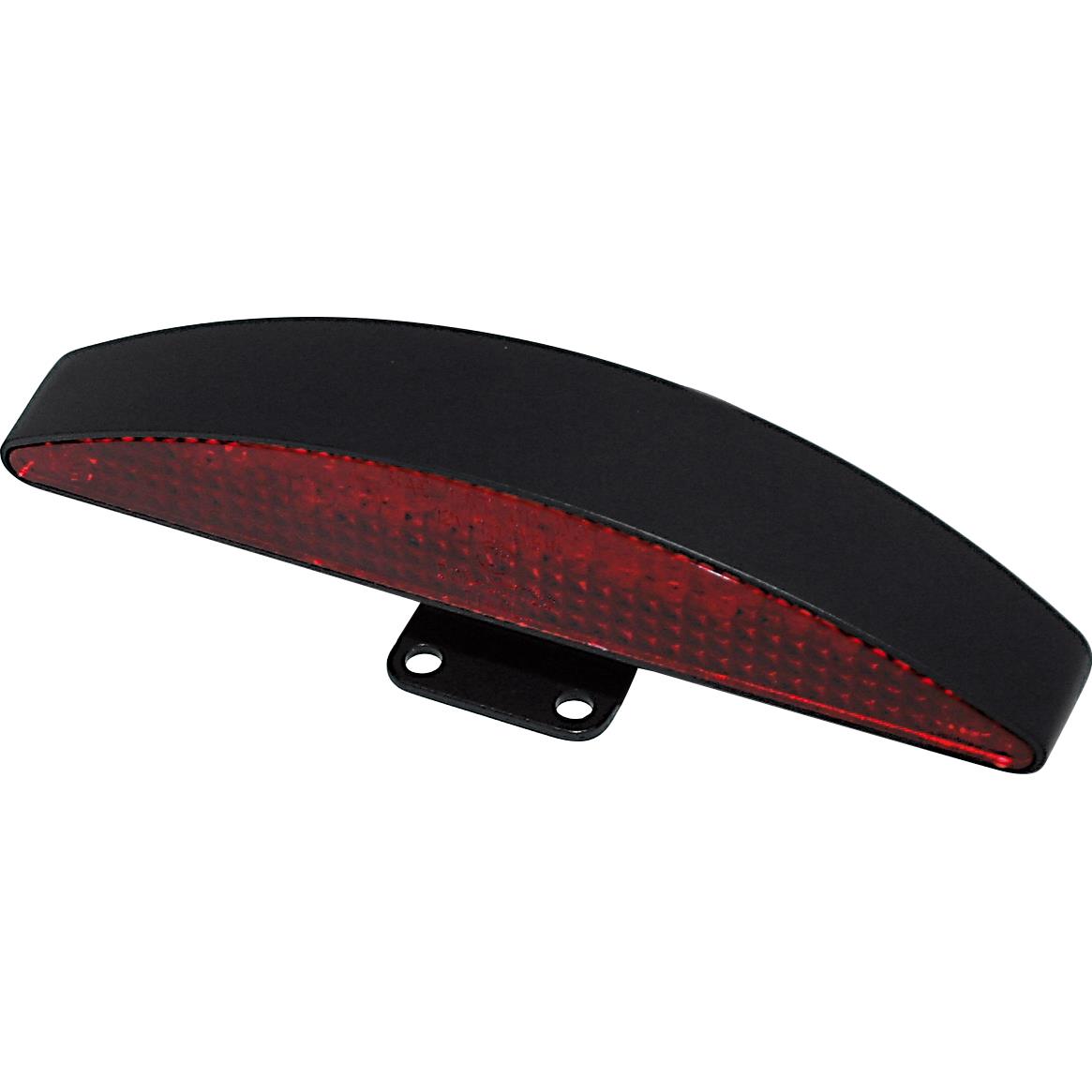 Highsider-LED Metall Rücklicht Interstate mit Halter schwarz, rot-5706221029001240