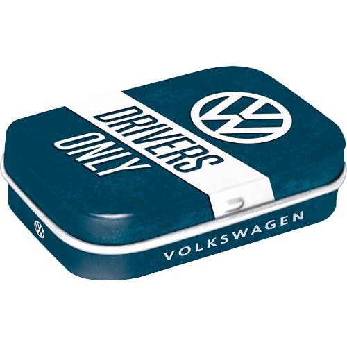 Nostalgic-Art-Pillendose "VW Drivers Only"-5728391207007702