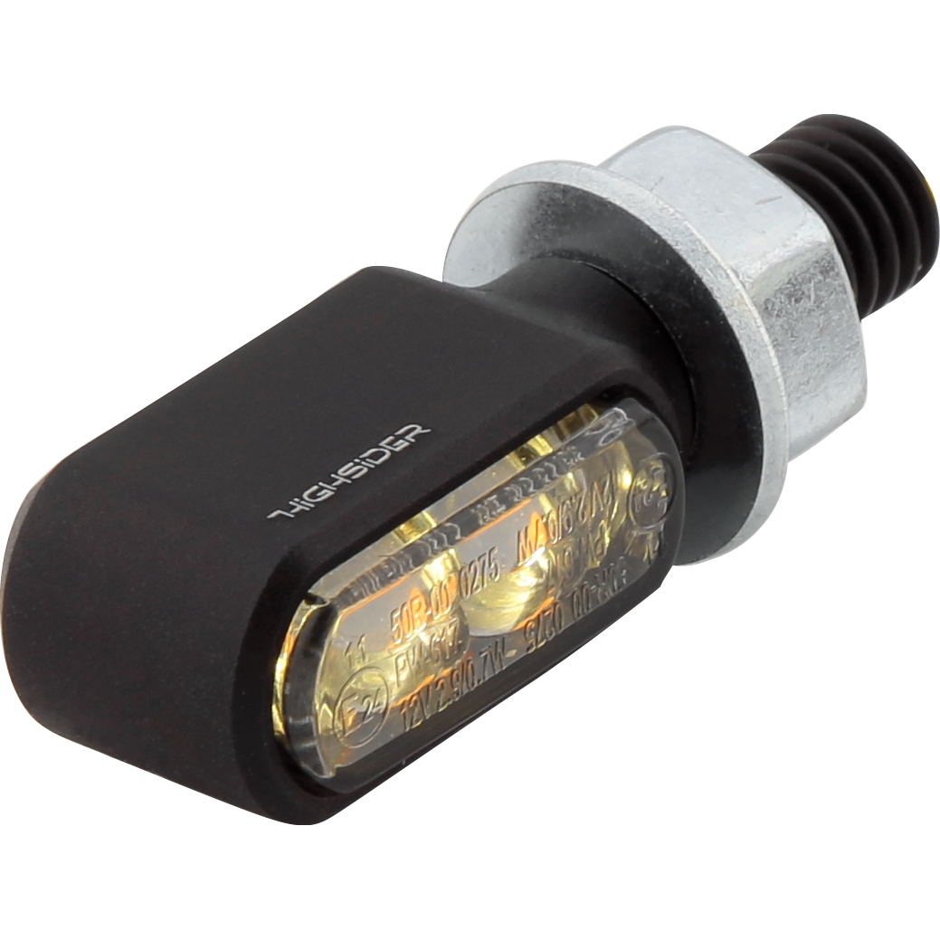 Highsider-LED Blinker-/Positionslichtpaar Little Bronx M8 schwarz-5740321020001350