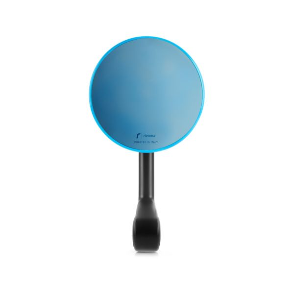 Rizoma-Lenkerendenspiegel M6 E-Pop BS120C Ø94,5mm cyan/schwarz-0000085334035000