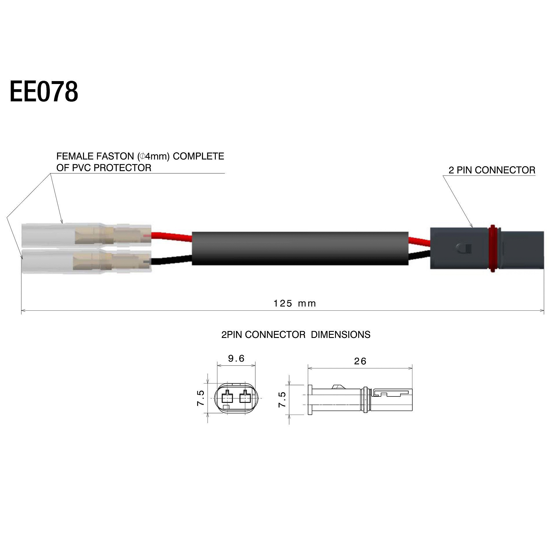 Rizoma-Adapterkabel für Blinker an OEM-Stecker-5654451022002000