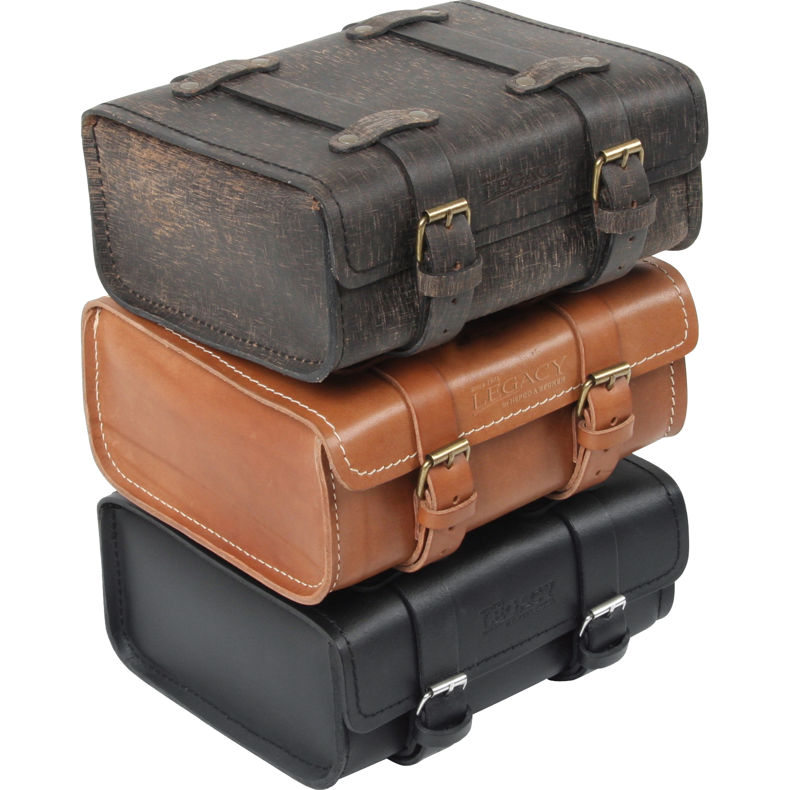 Hepco & Becker-Lederhecktasche Legacy 5 Liter-5735351212000352