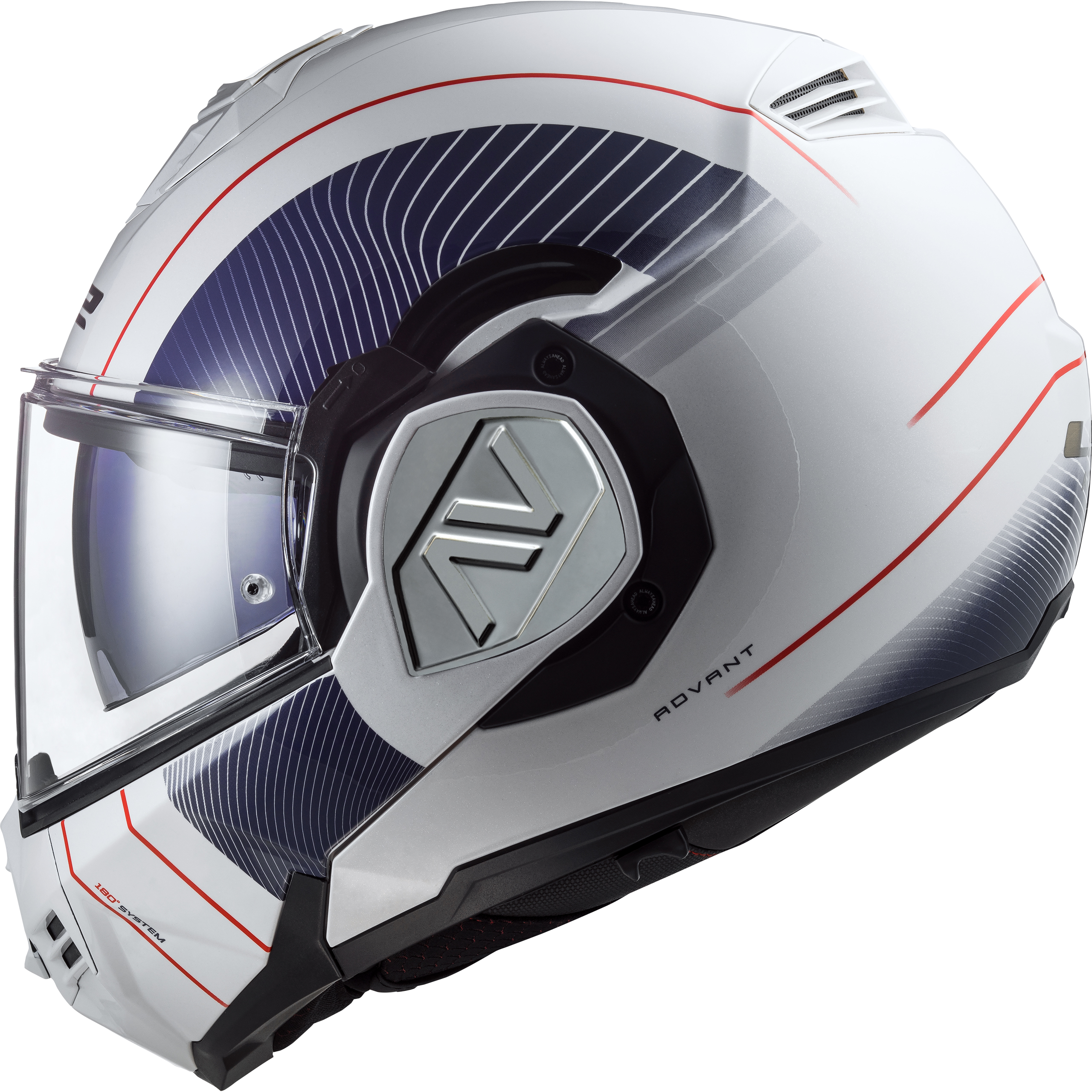 LS2-FF906 Advant Cooper weiß/blau XS-4701361999062007