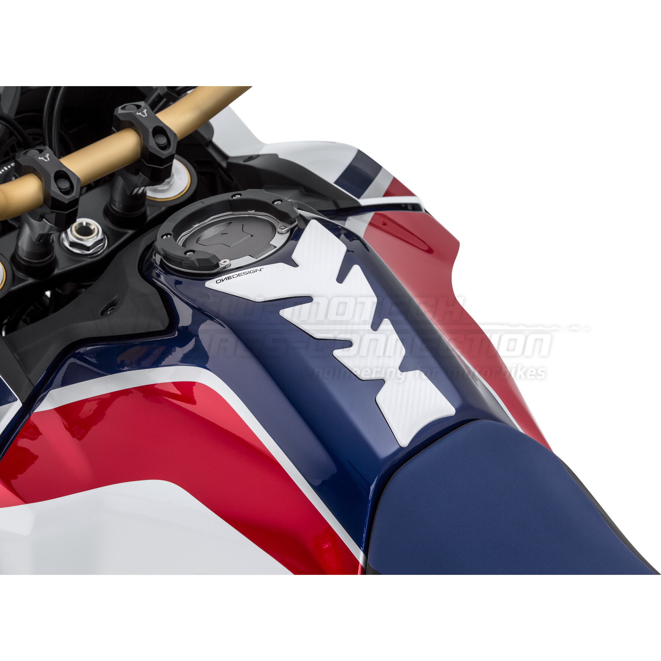 SW-MOTECH-QUICK-LOCK EVO Tankring TRT.00.640.30400/B für Honda 5-Loch-5663221000000860