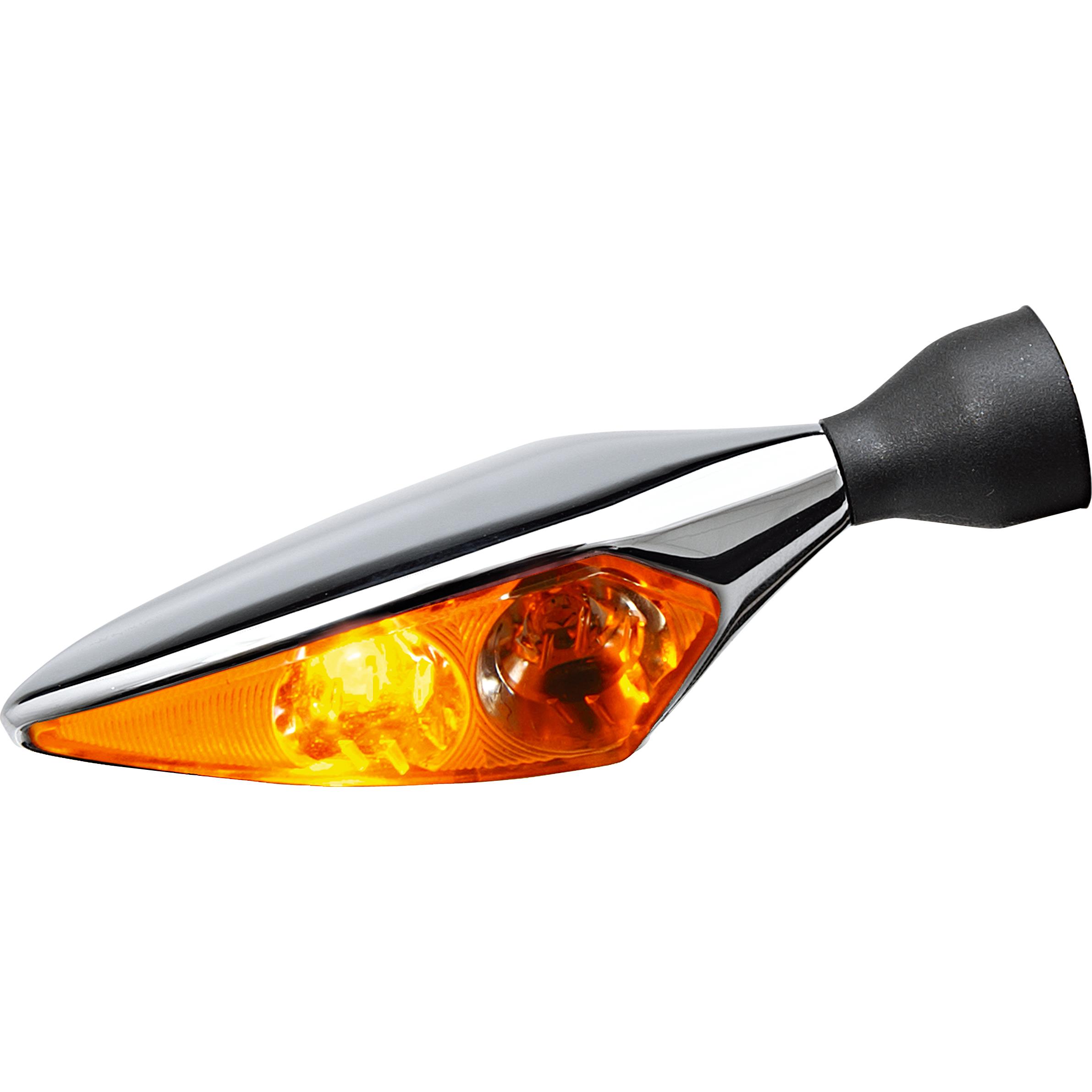 Kellermann LED Blinker/Rücklicht M8 micro 1000 Rhombus DF chrom links - Motorradteile & Ersatzteile - Beleuchtung