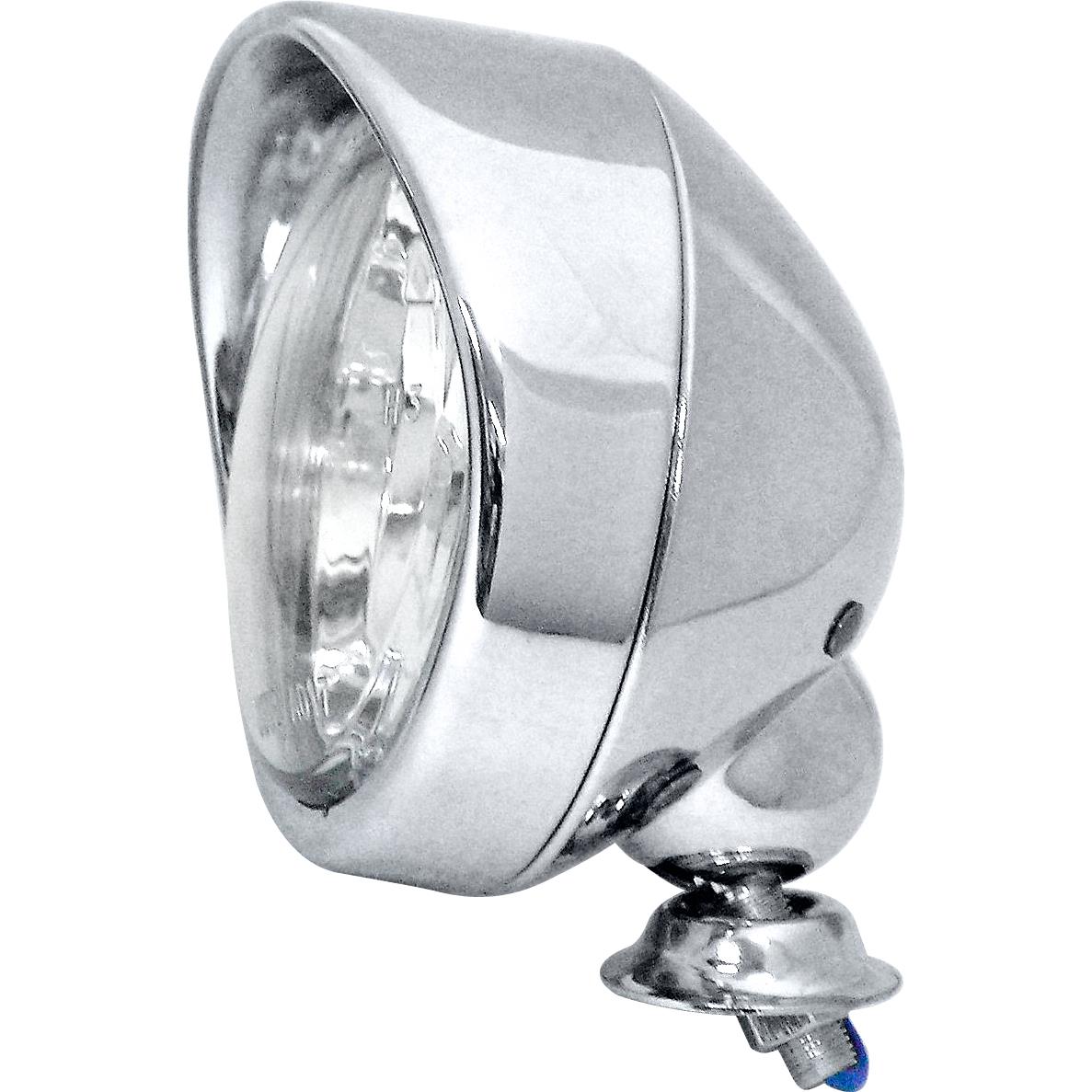 Paaschburg & Wunderlich-Fernscheinwerfer H3 Ø90mm chrom mit Lampenschirm-5527401033002060